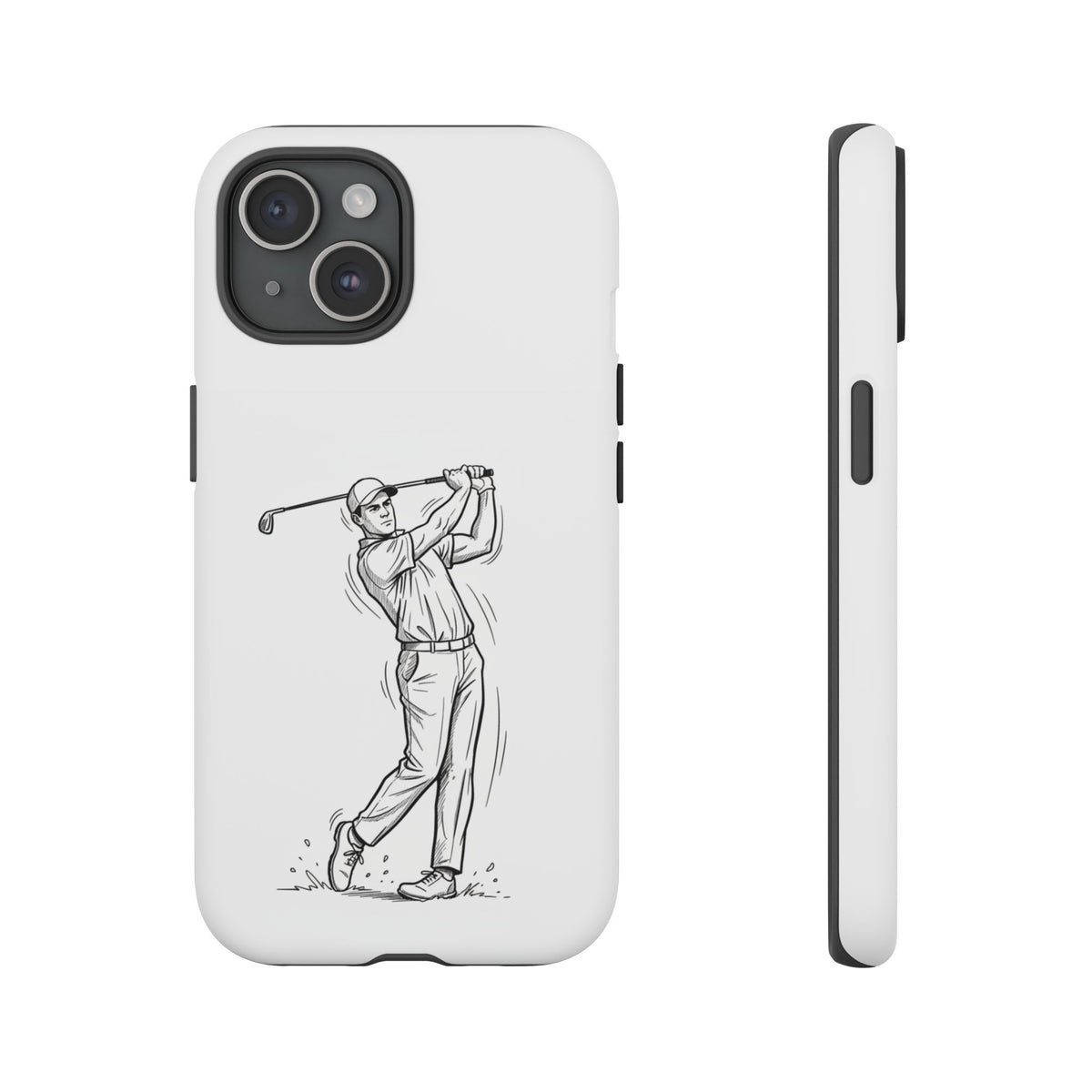 Phone Case, Golf Long Drive Design, Tough Case