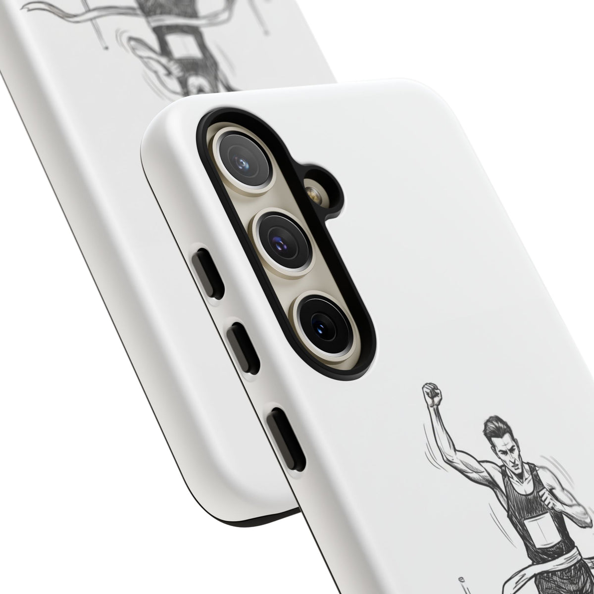Phone Case, Running, finish line design, Tough Case
