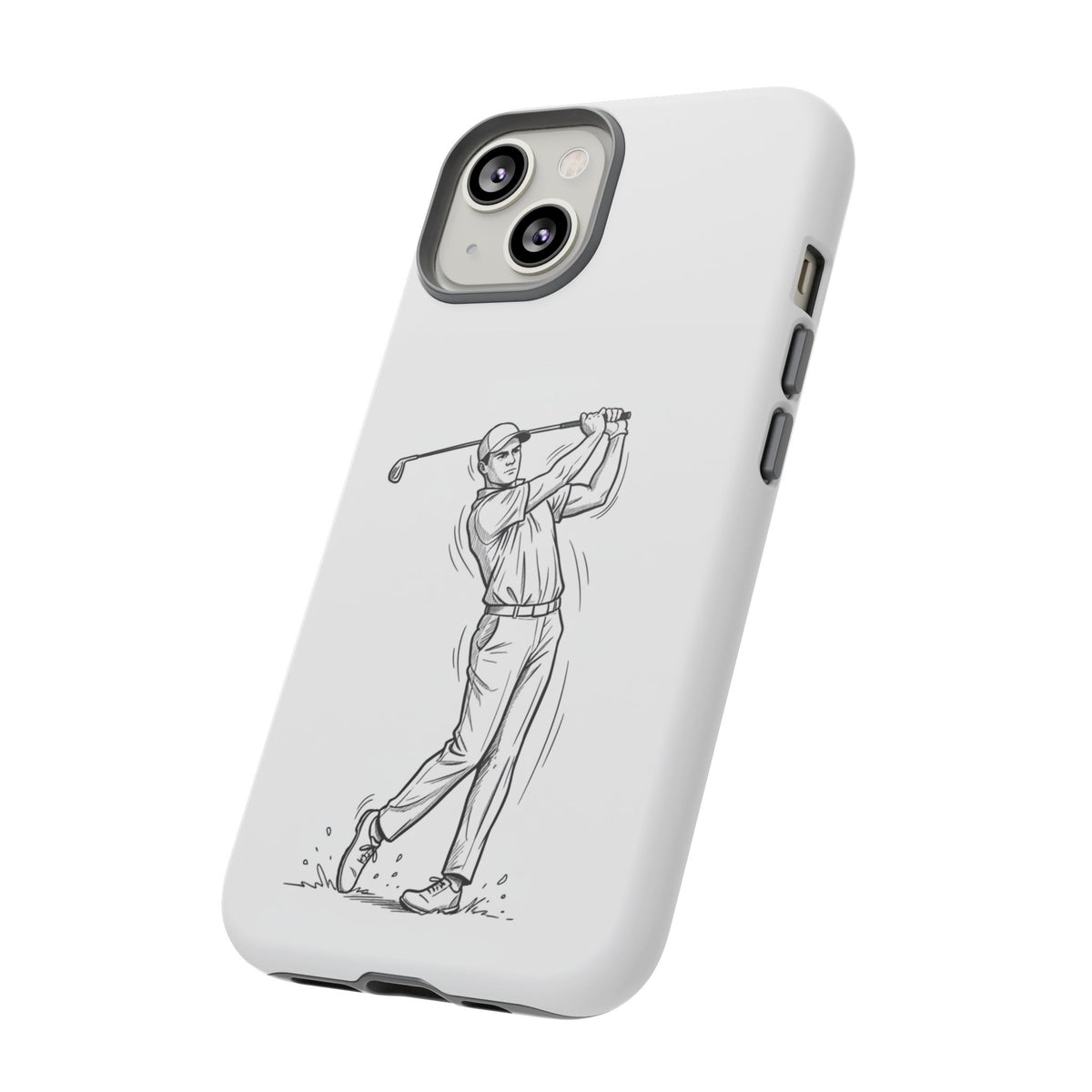Phone Case, Golf Long Drive Design, Tough Case