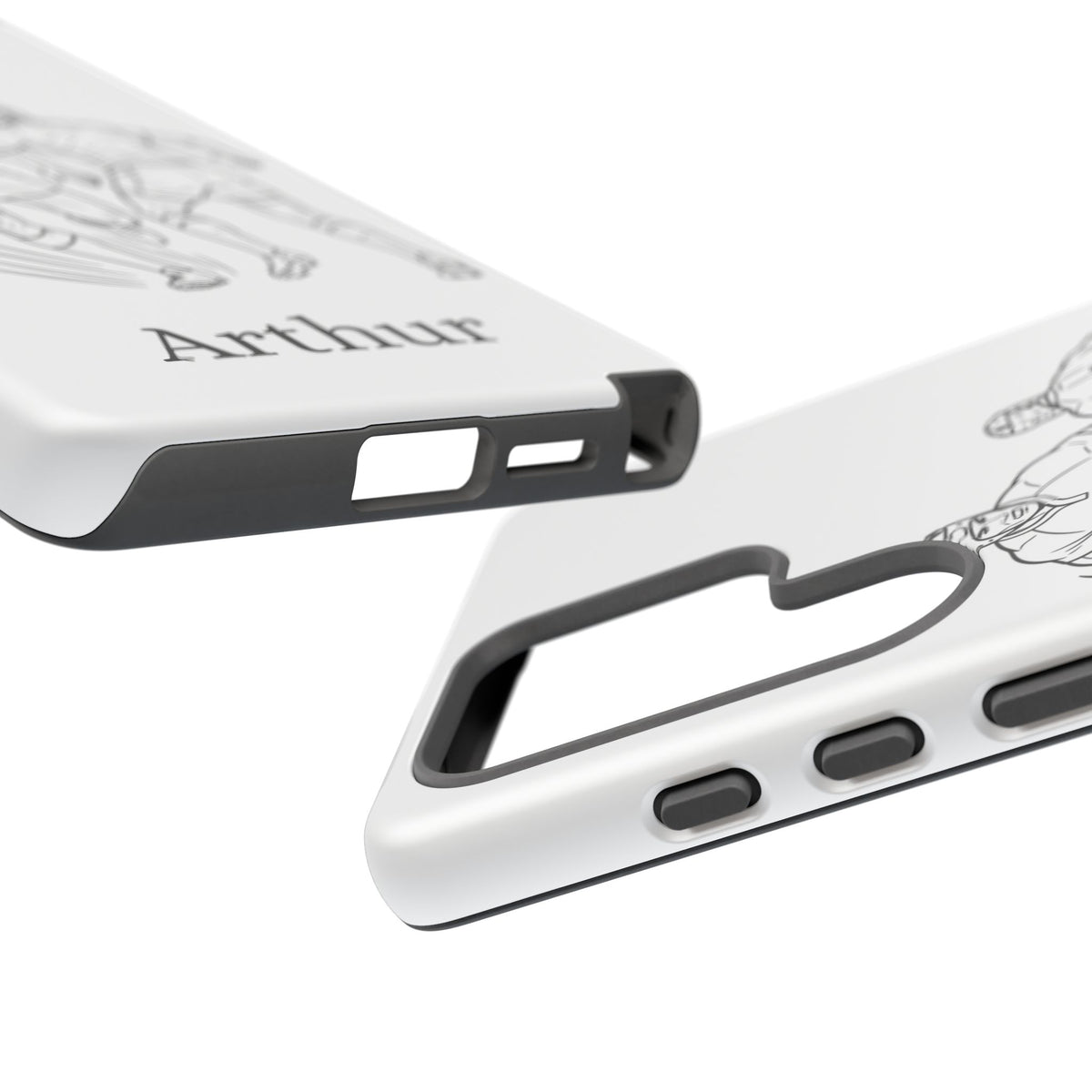 Personalised Phone Case, Rugby sidestep, Tough Case,  Custom Name