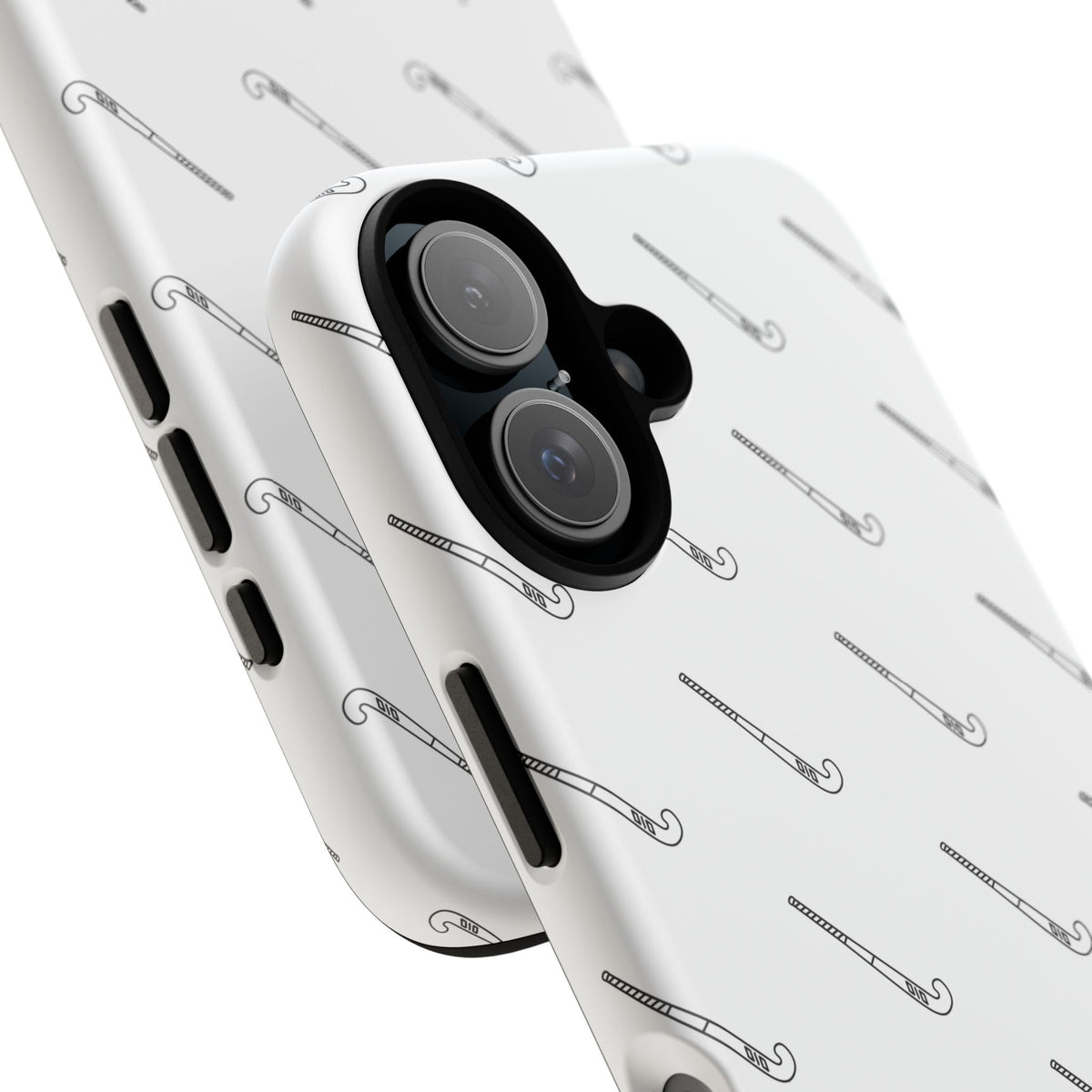 Phone Case, Hockey Stick Pattern, Tough Cases