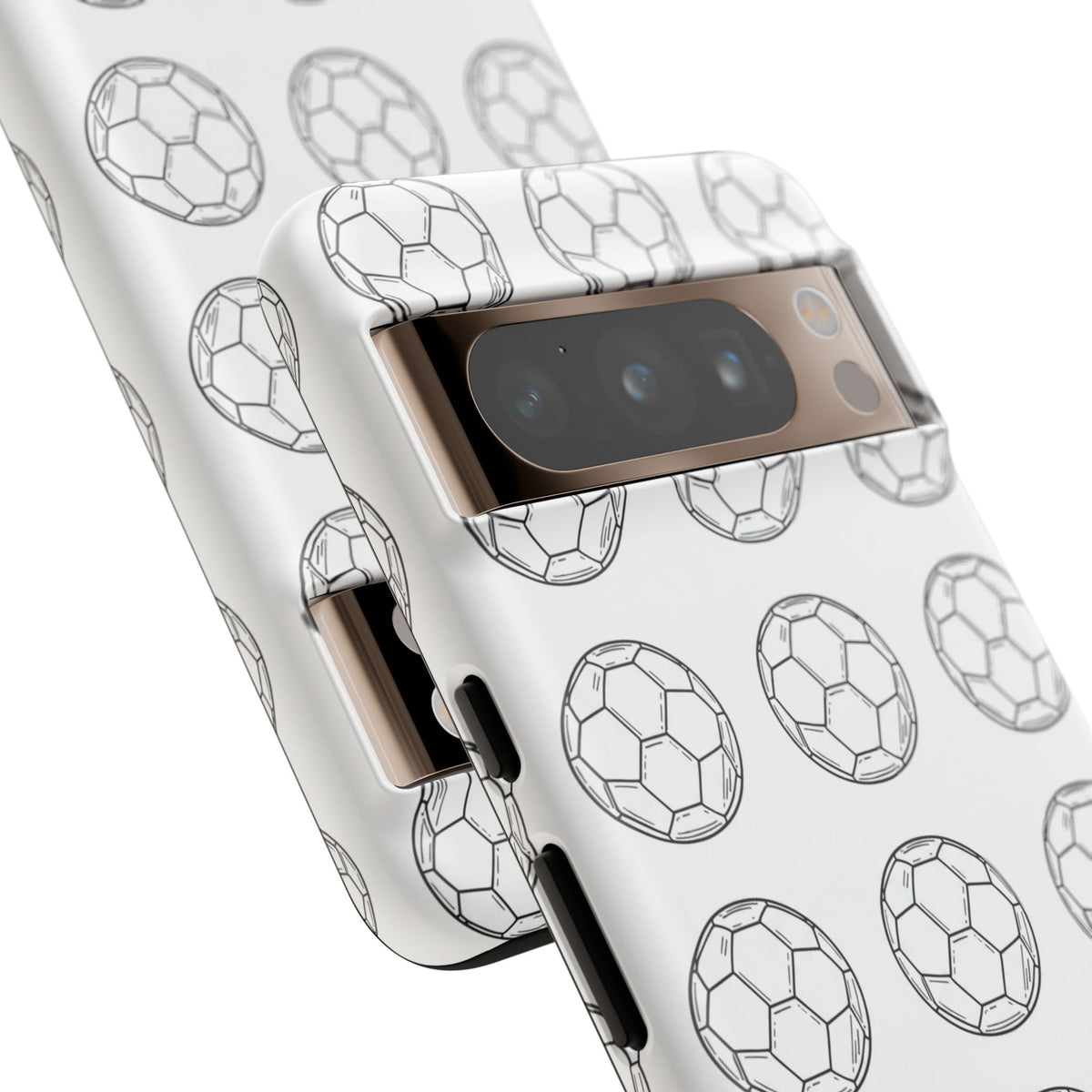 Phone Case, Football Minimalist Football Repeat Design, Tough Case