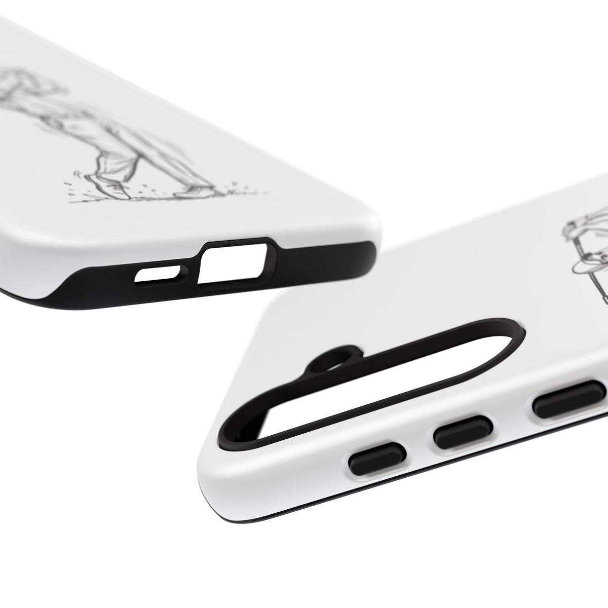 Phone Case, Golf Long Drive Design, Tough Case