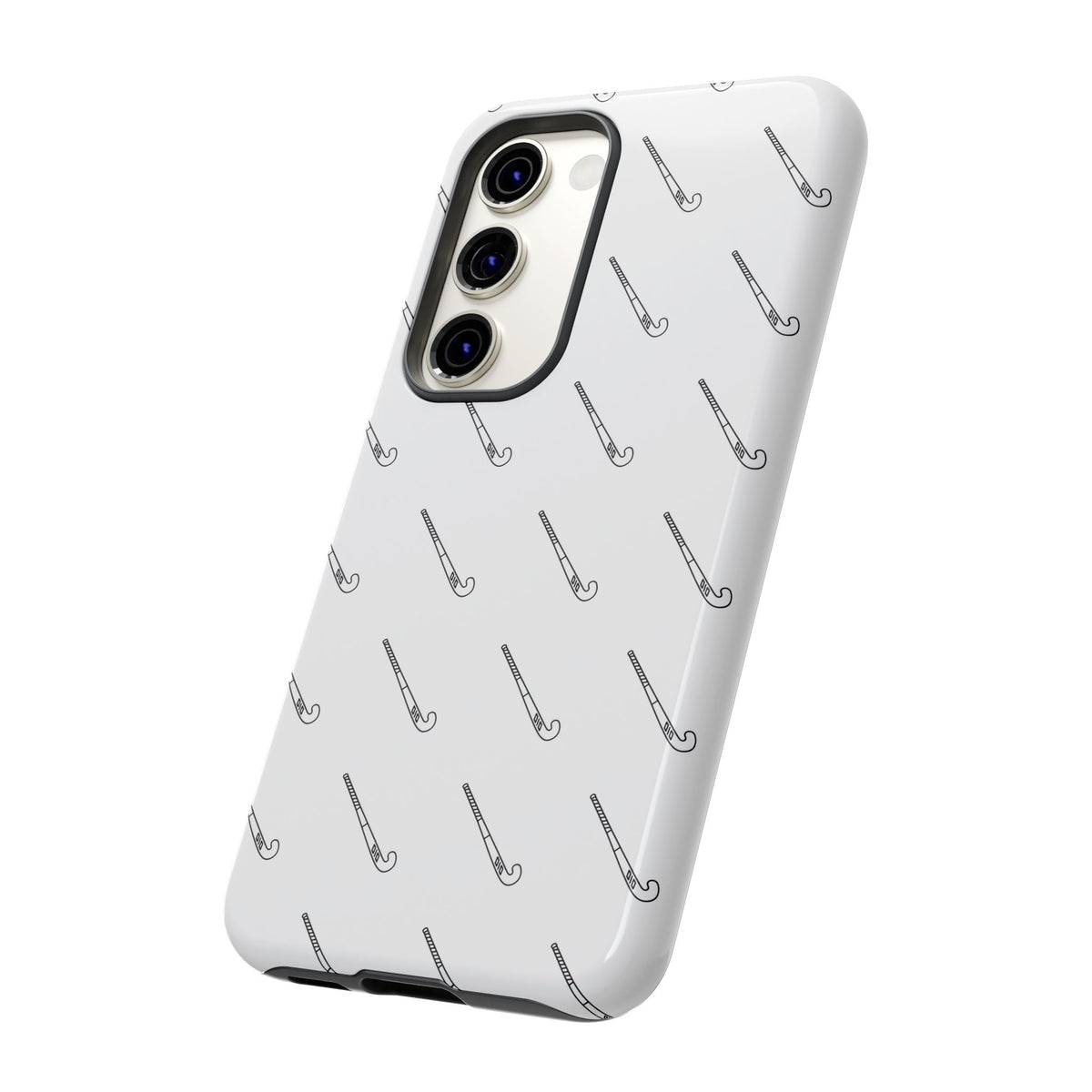 Phone Case, Hockey Stick Pattern, Tough Cases