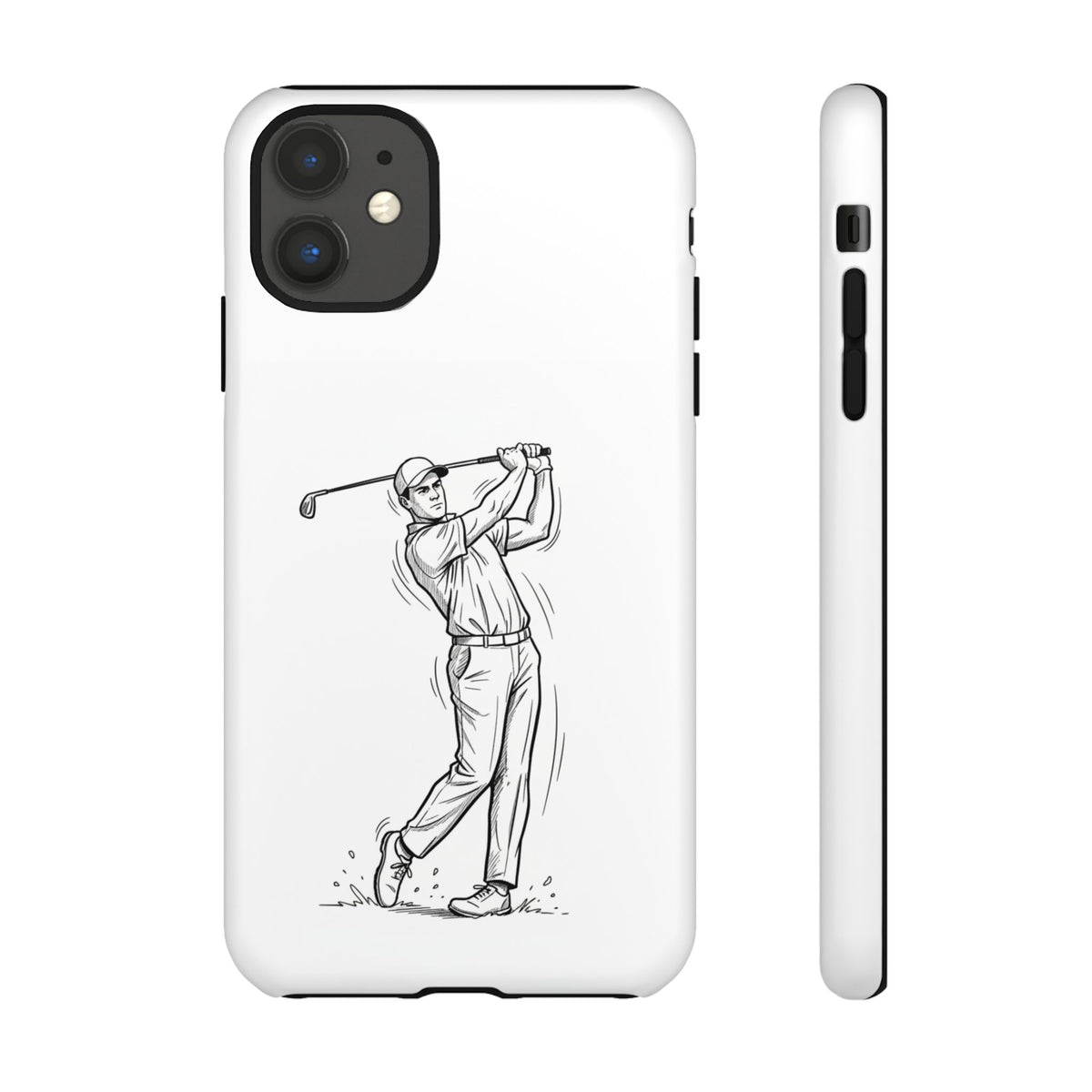 Phone Case, Golf Long Drive Design, Tough Case