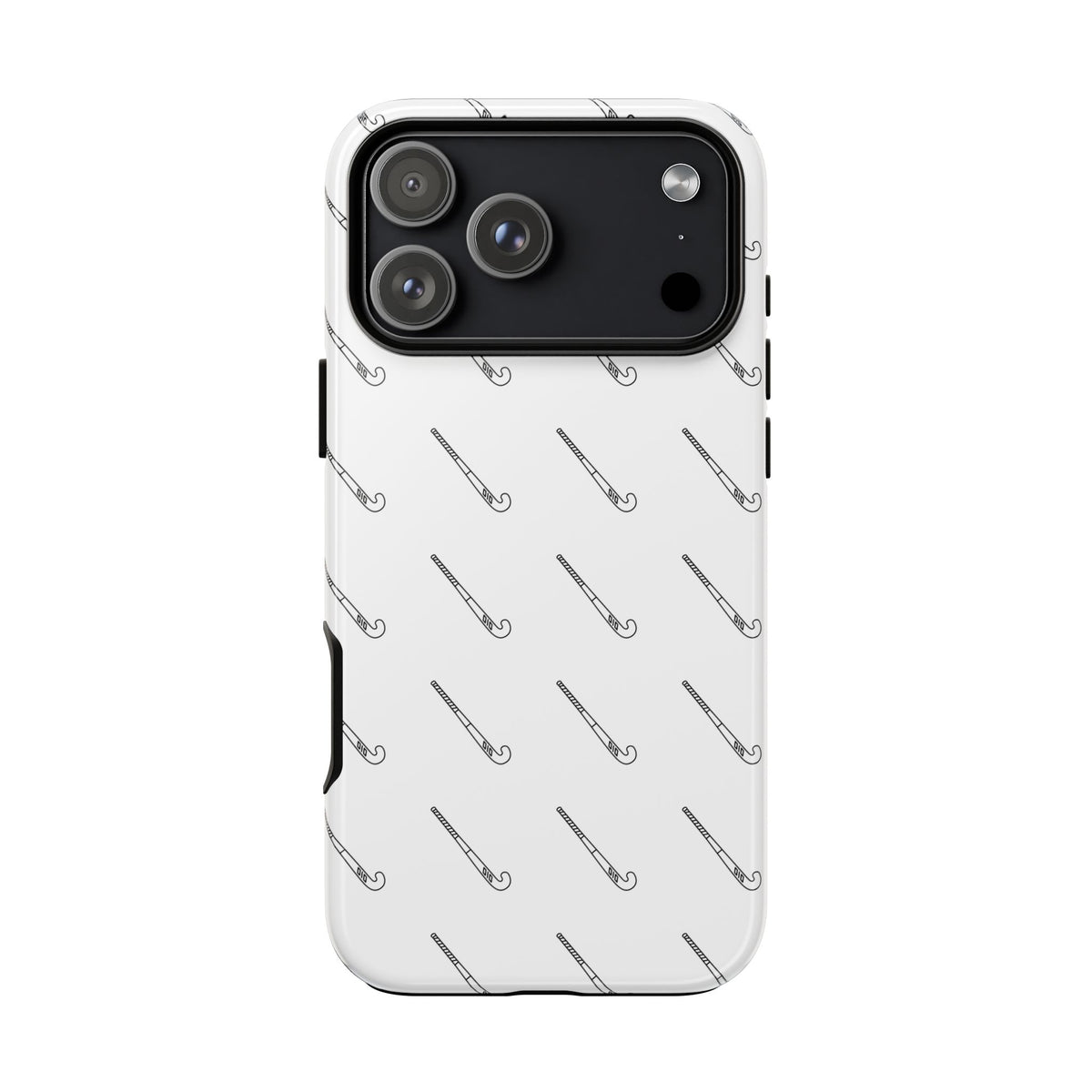 Phone Case, Hockey Stick Pattern, Tough Cases