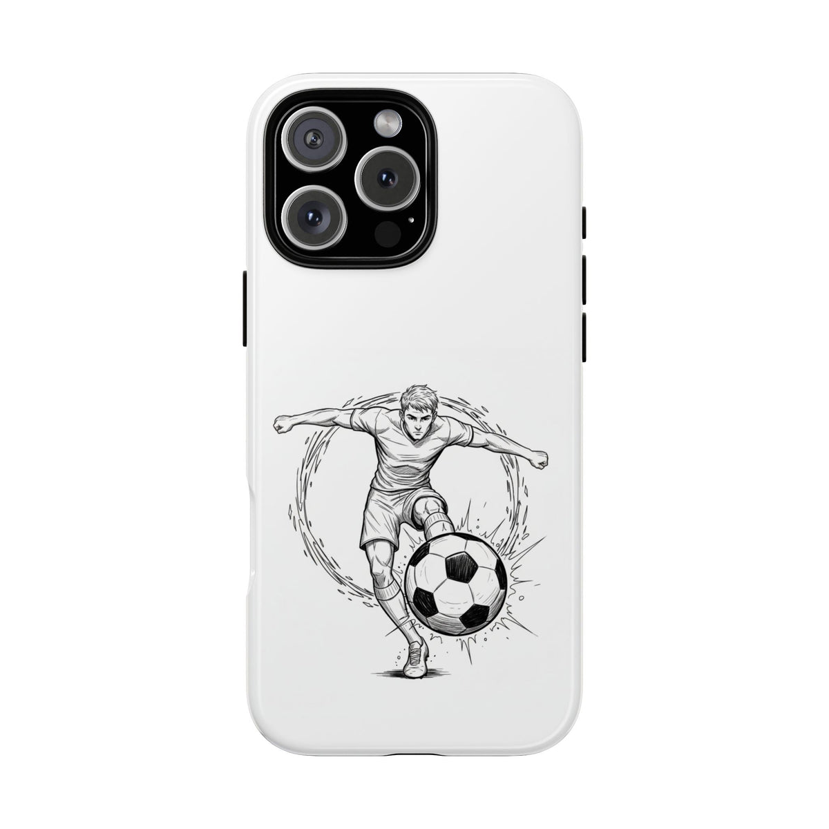 Football Striker Winners Mindset Case