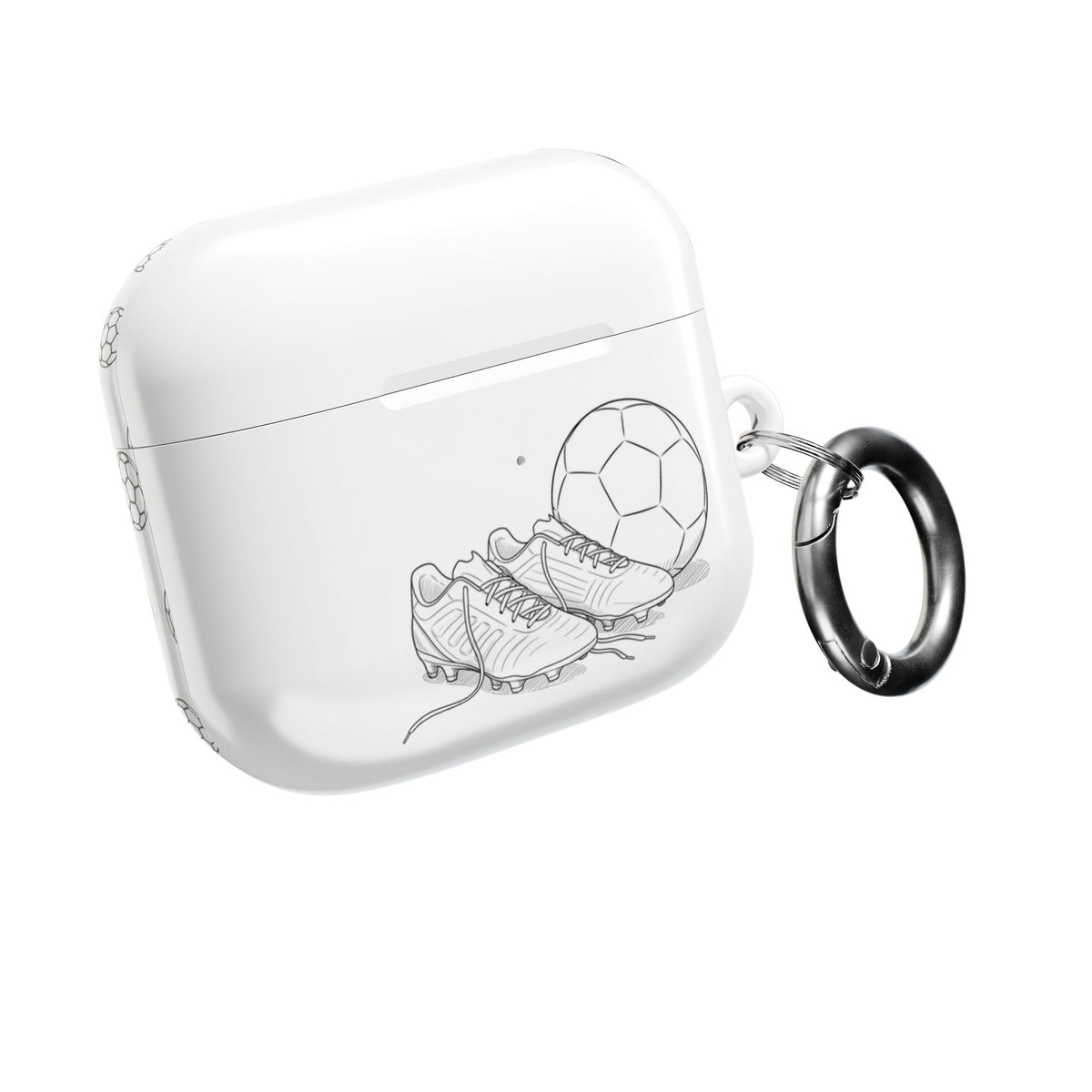 AirPods Case, Football Gear and Repeat Football Sketch design