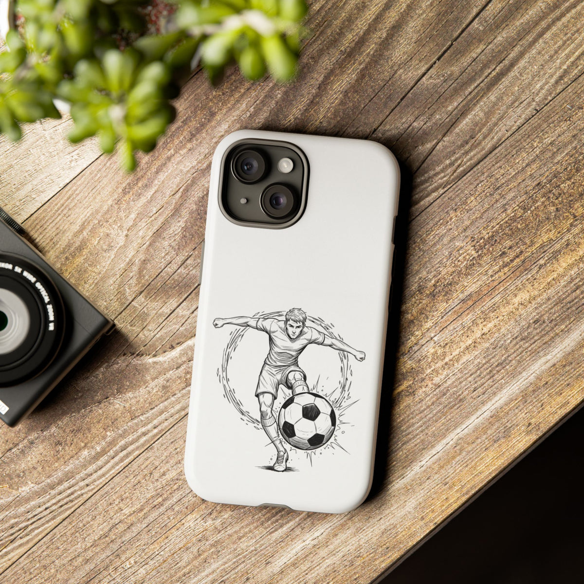 Football Striker Winners Mindset Case