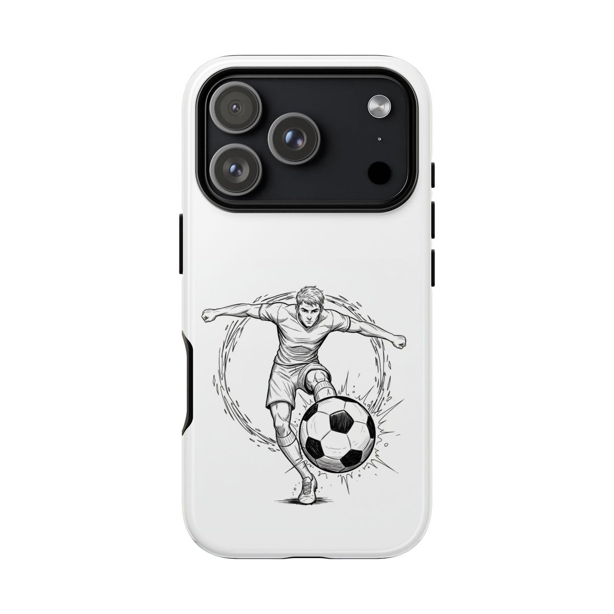 Football Striker Winners Mindset Case