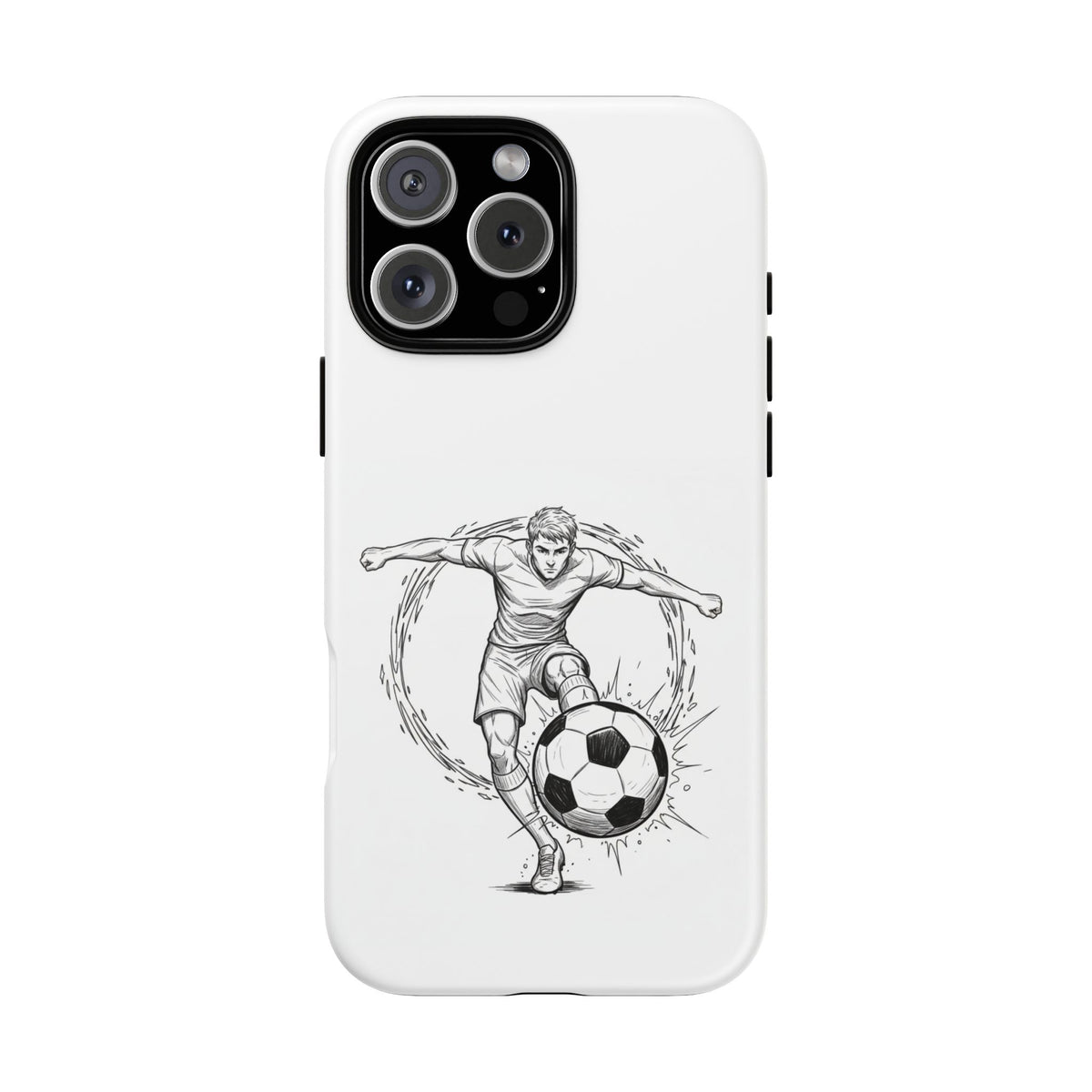 Football Striker Winners Mindset Case