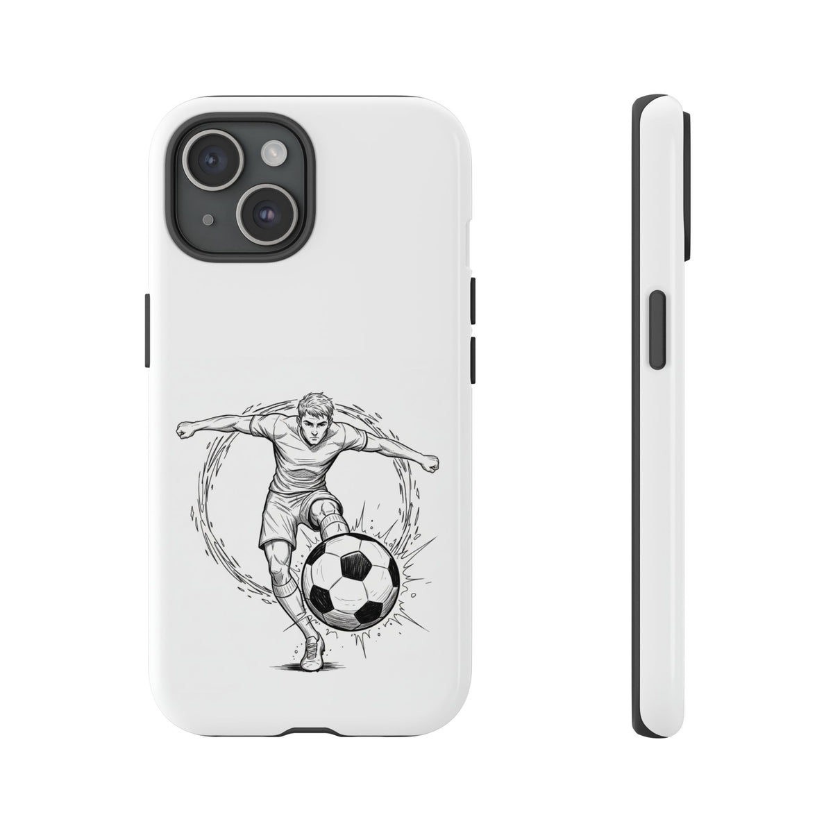 Football Striker Winners Mindset Case