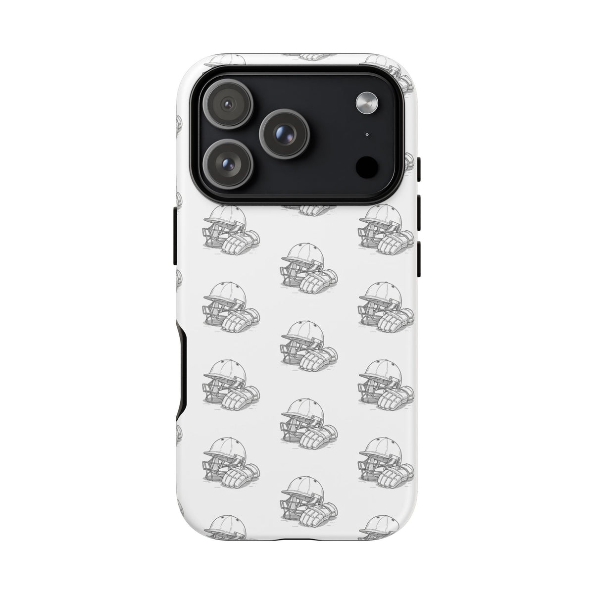 Phone Case Cricket Gear Repeat Pattern,Tough Case