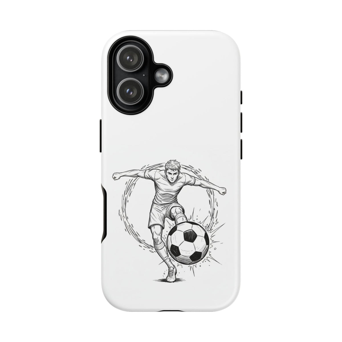 Football Striker Winners Mindset Case