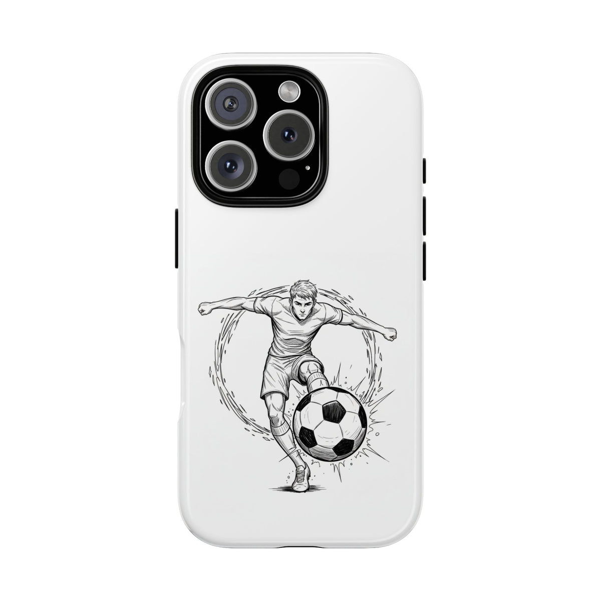 Football Striker Winners Mindset Case