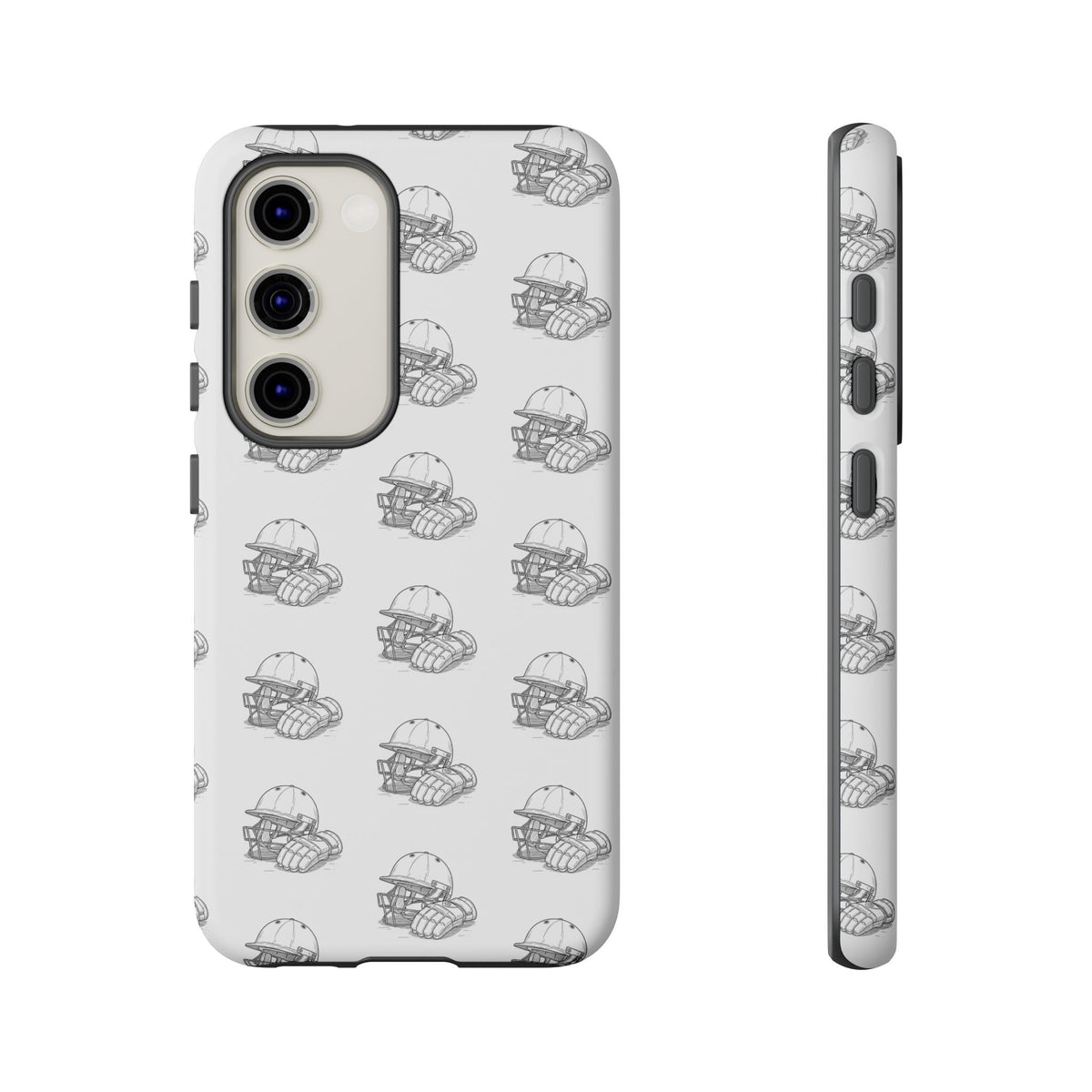 Phone Case Cricket Gear Repeat Pattern,Tough Case