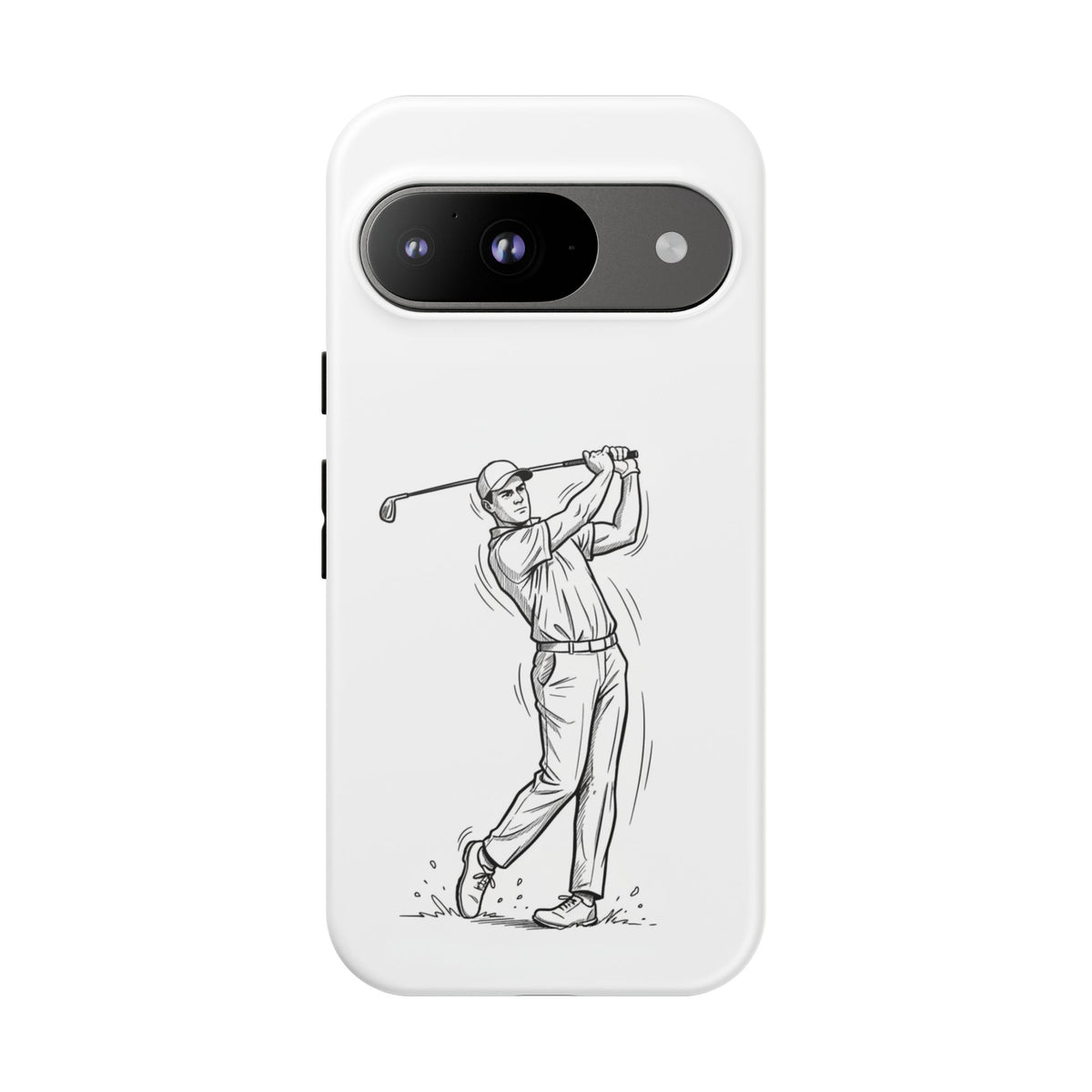 Phone Case, Golf Long Drive Design, Tough Case