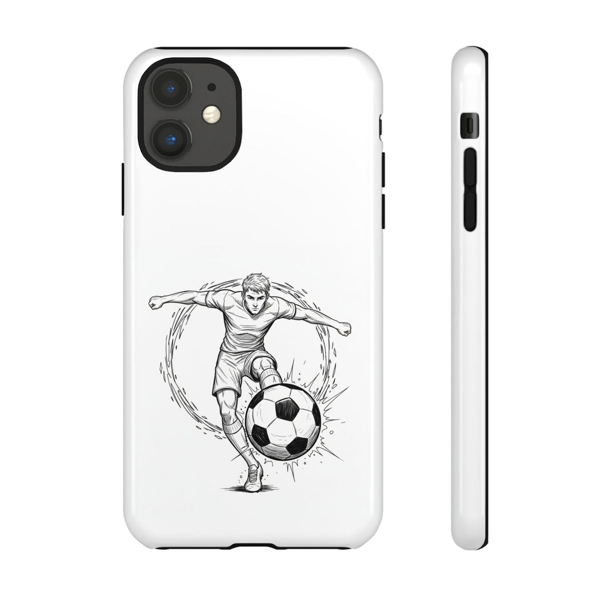 Football Striker Winners Mindset Case