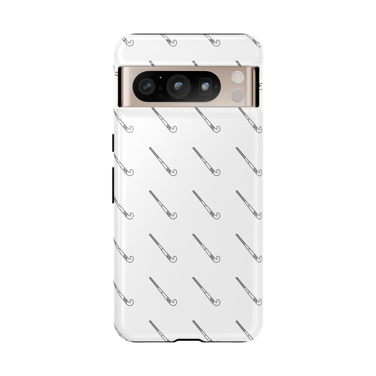 Phone Case, Hockey Stick Pattern, Tough Cases