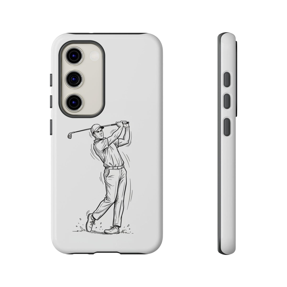 Phone Case, Golf Long Drive Design, Tough Case