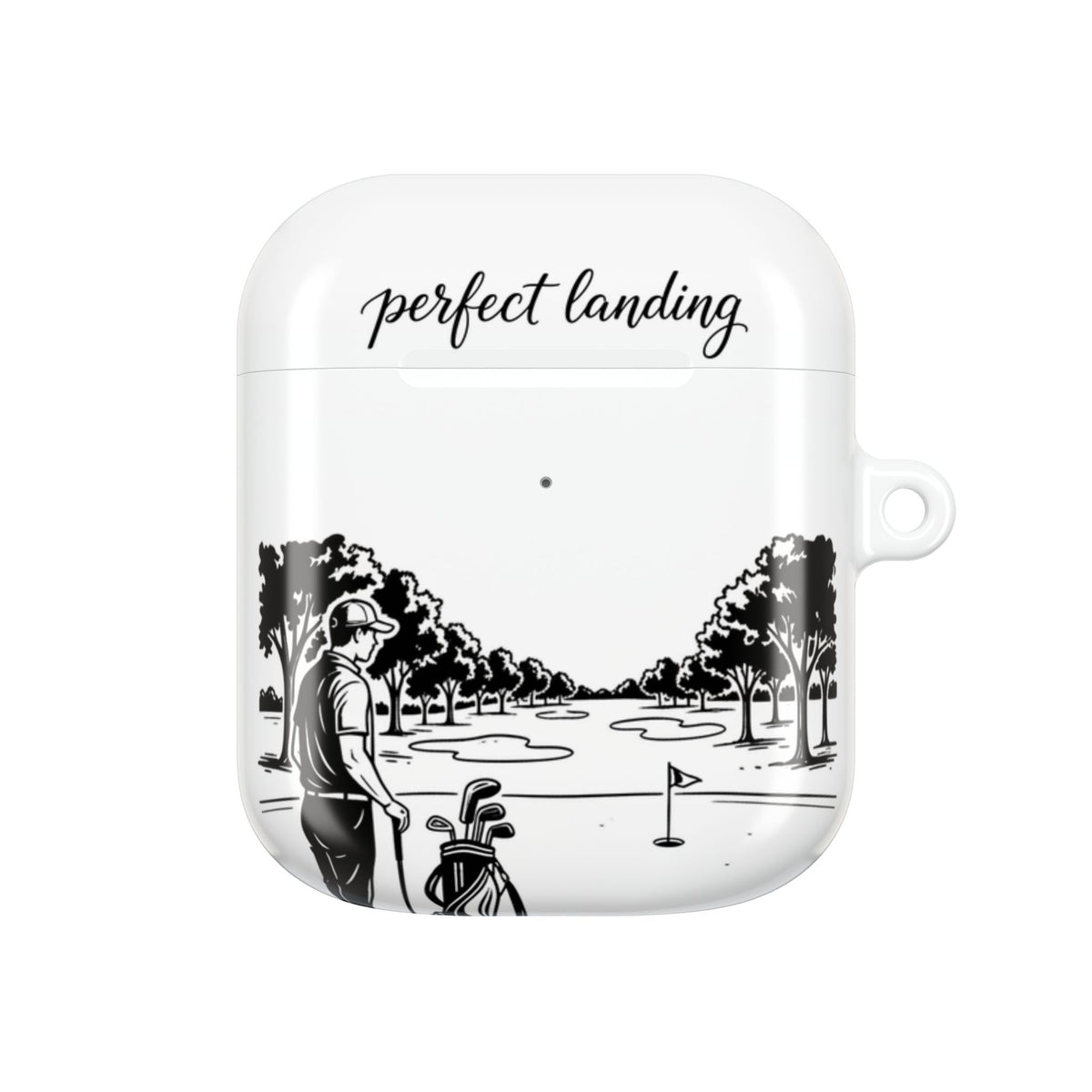 AirPods Case, Golf, perfect landing - the long shot design