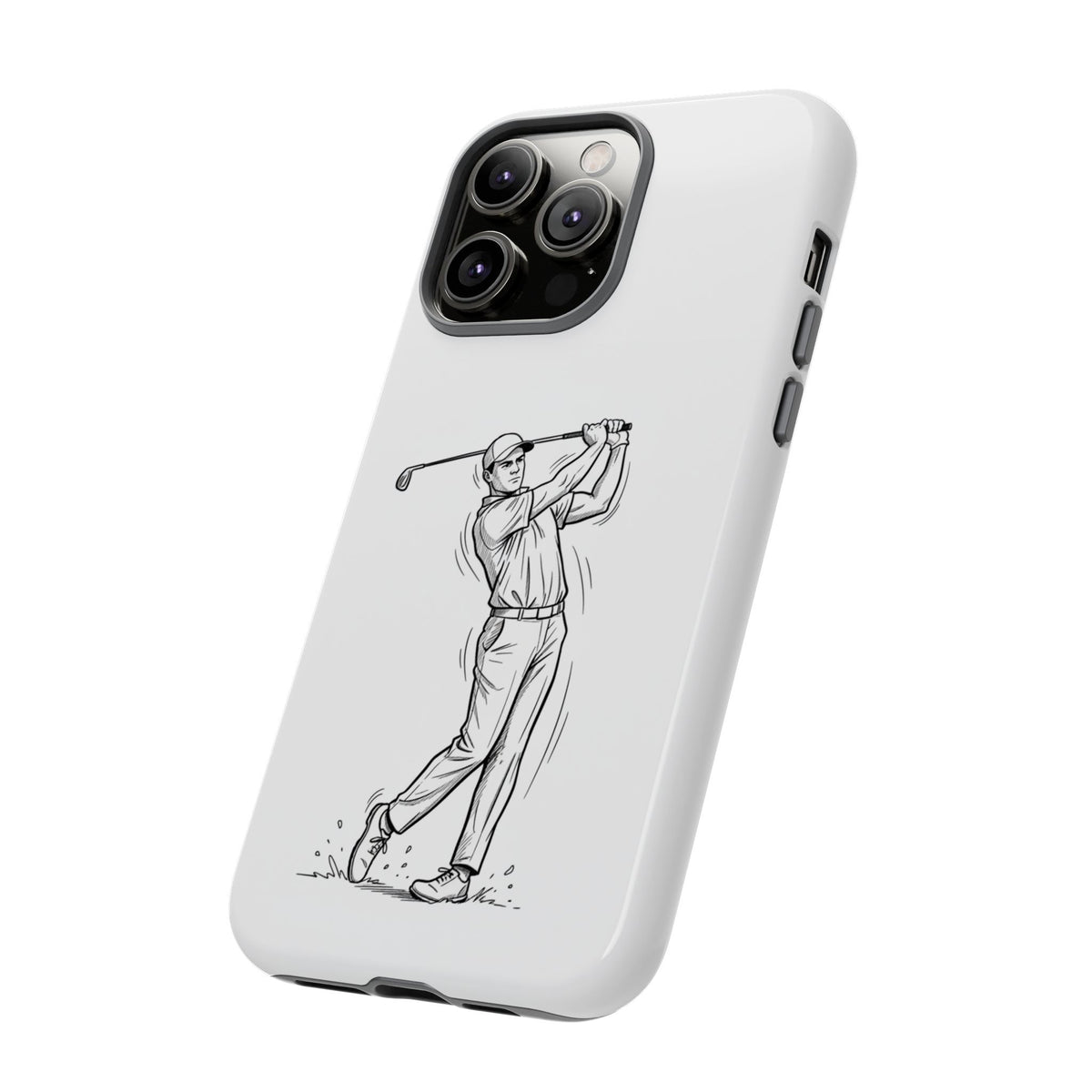 Phone Case, Golf Long Drive Design, Tough Case