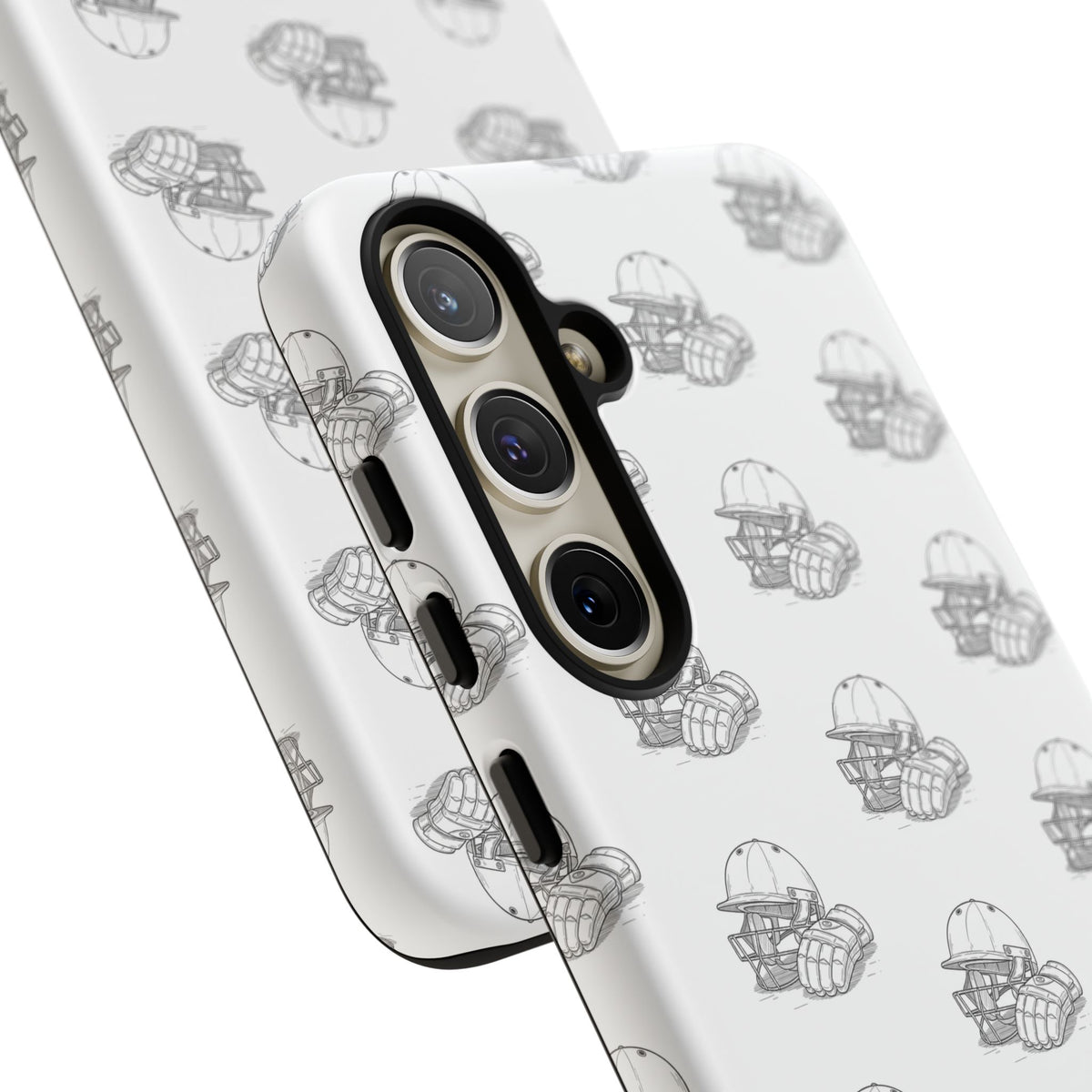 Phone Case Cricket Gear Repeat Pattern,Tough Case