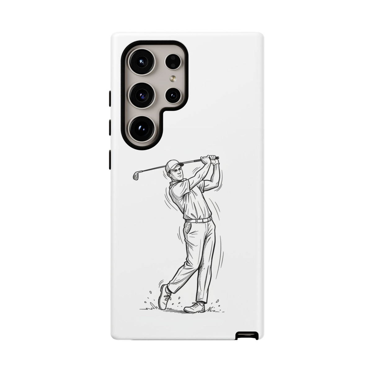 Phone Case, Golf Long Drive Design, Tough Case