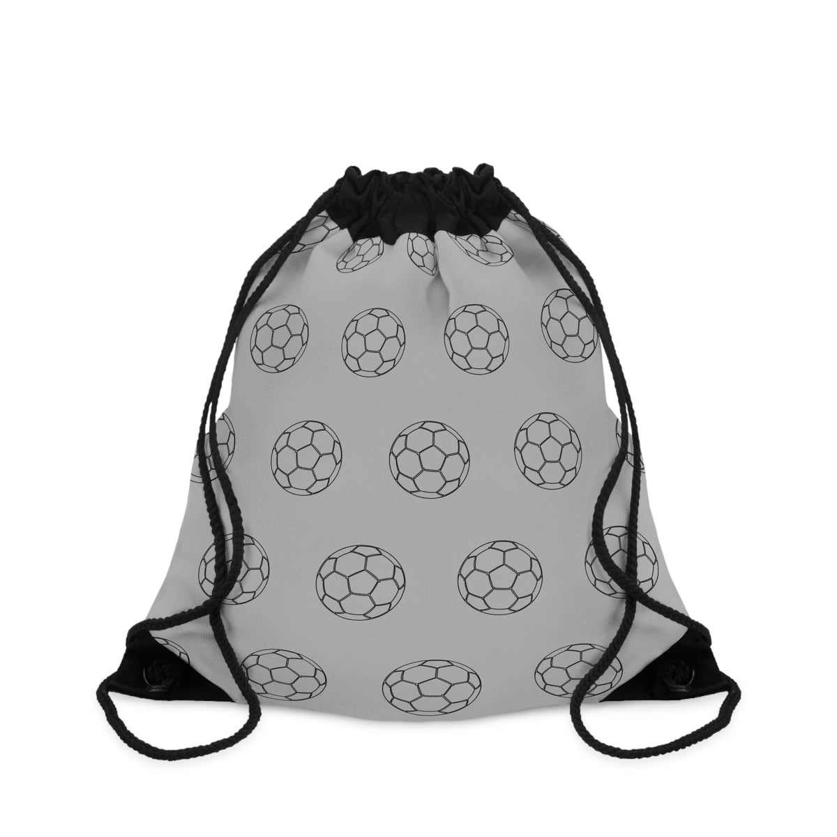 Drawstring Boot bag, Football Repeat ball sketch design