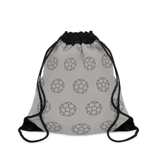 Drawstring Boot bag, Football Repeat ball sketch design