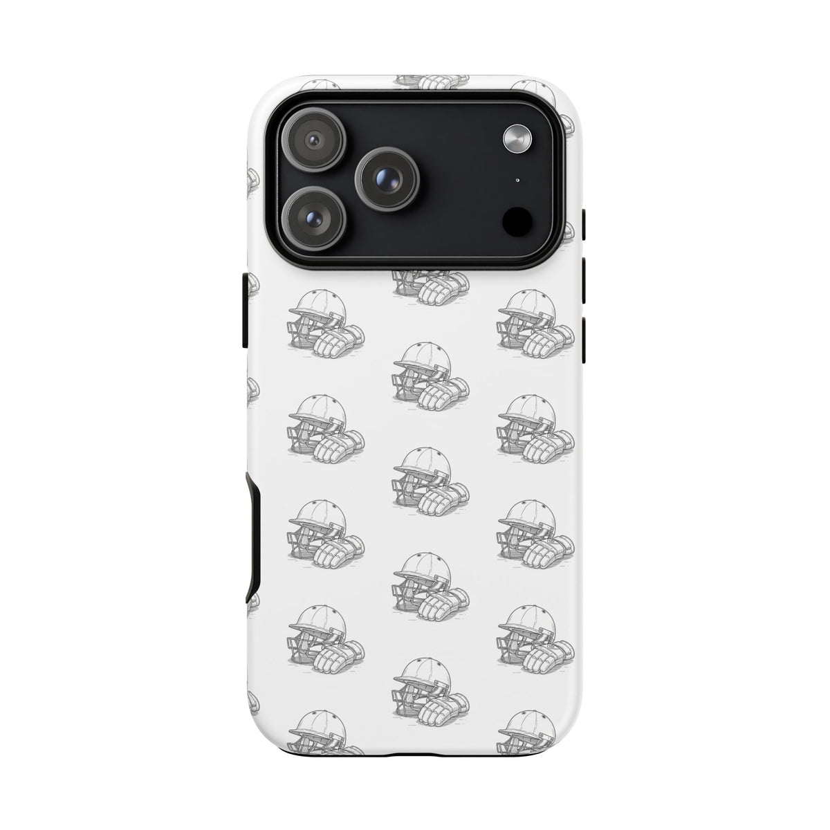Phone Case Cricket Gear Repeat Pattern,Tough Case