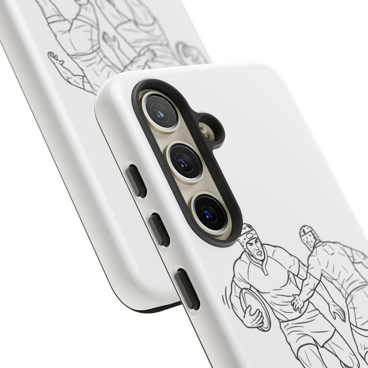 Personalised Phone Case, Rugby sidestep, Tough Case,  Custom Name