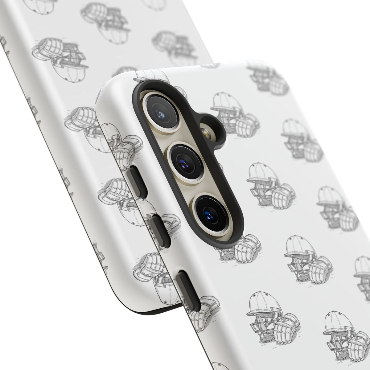 Phone Case Cricket Gear Repeat Pattern,Tough Case