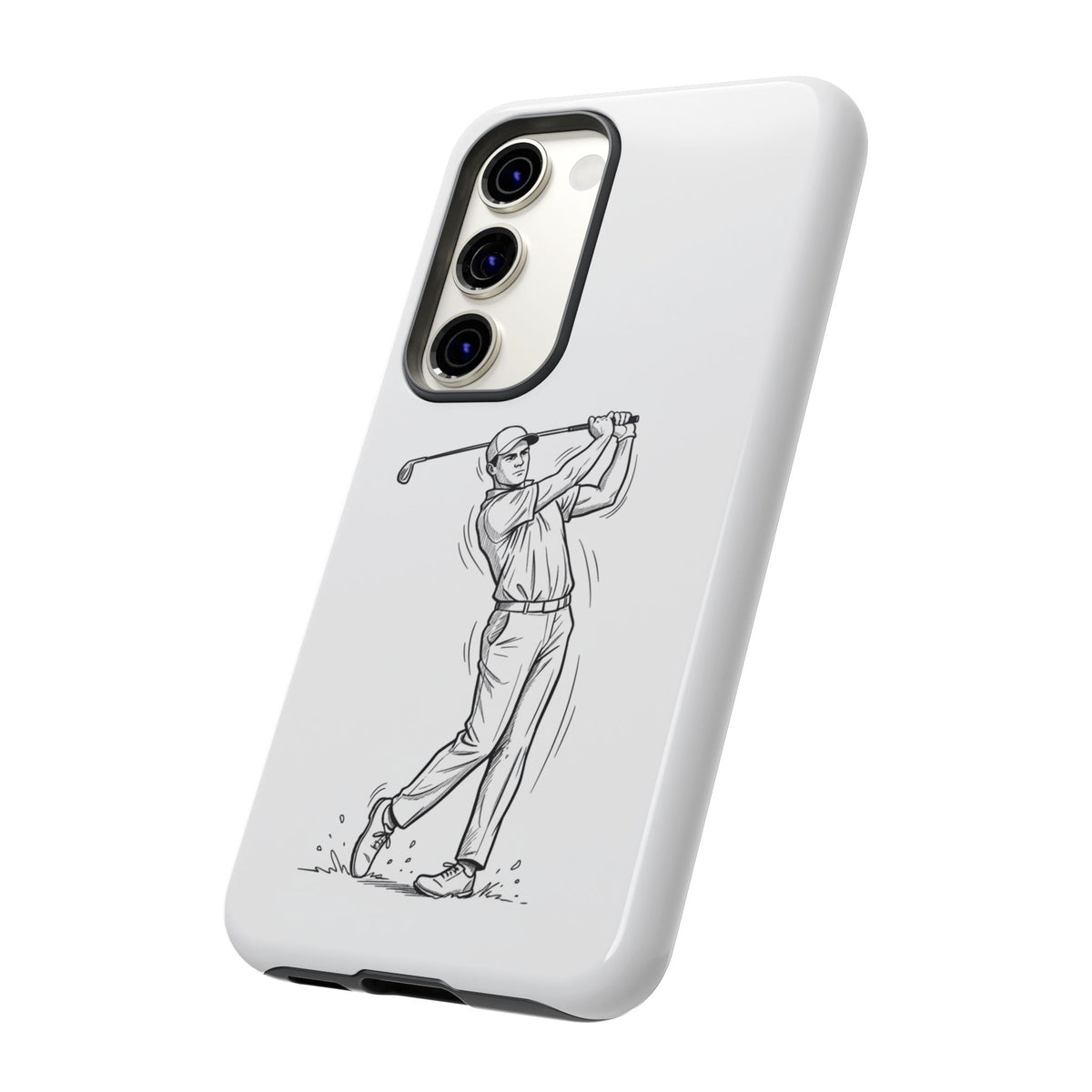 Phone Case, Golf Long Drive Design, Tough Case