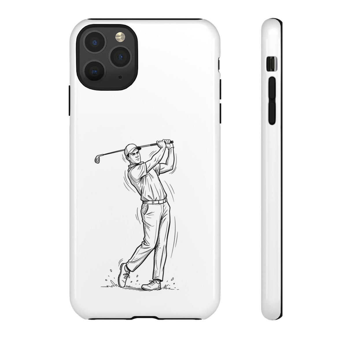 Phone Case, Golf Long Drive Design, Tough Case