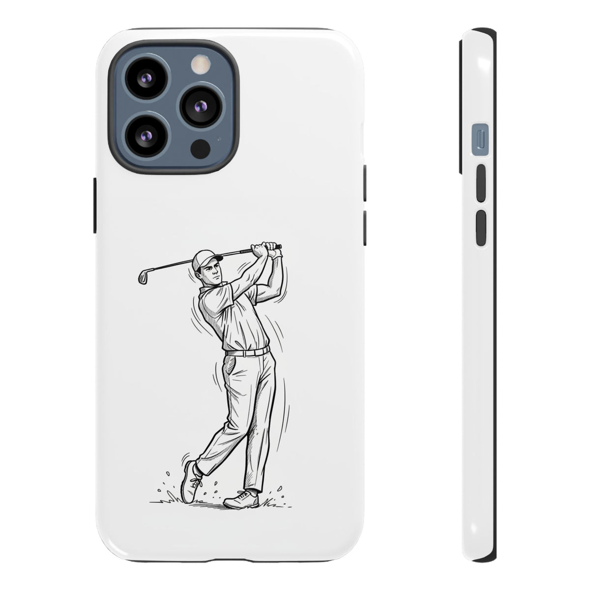 Phone Case, Golf Long Drive Design, Tough Case