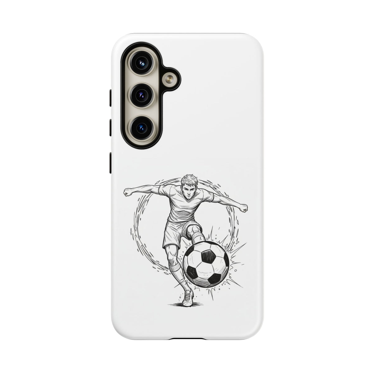Football Striker Winners Mindset Case