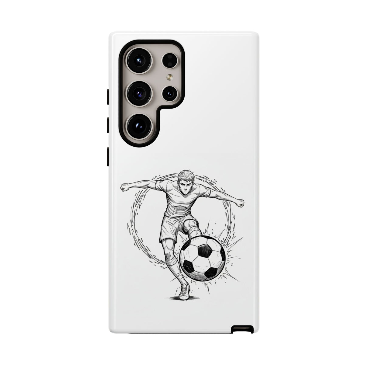 Football Striker Winners Mindset Case