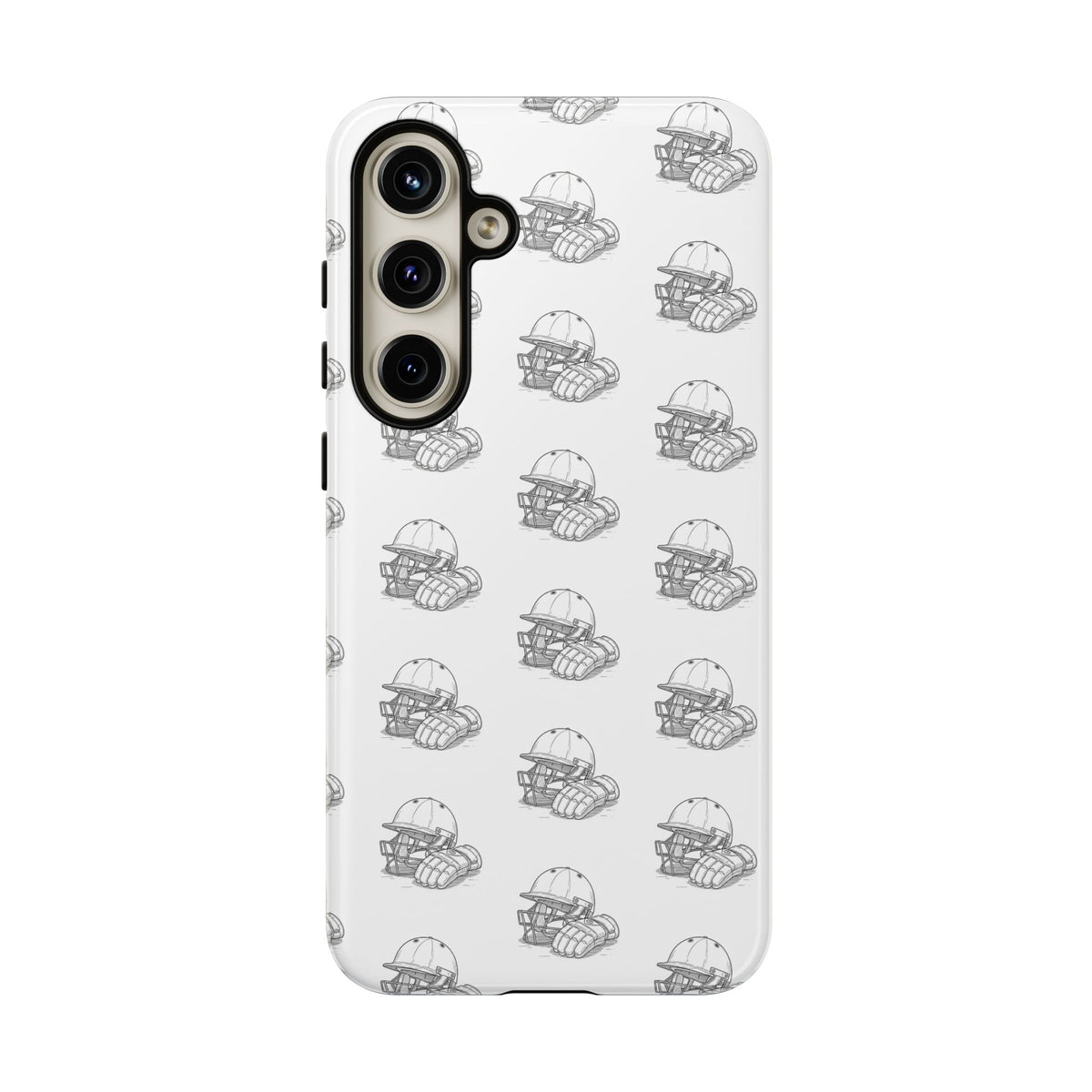 Phone Case Cricket Gear Repeat Pattern,Tough Case
