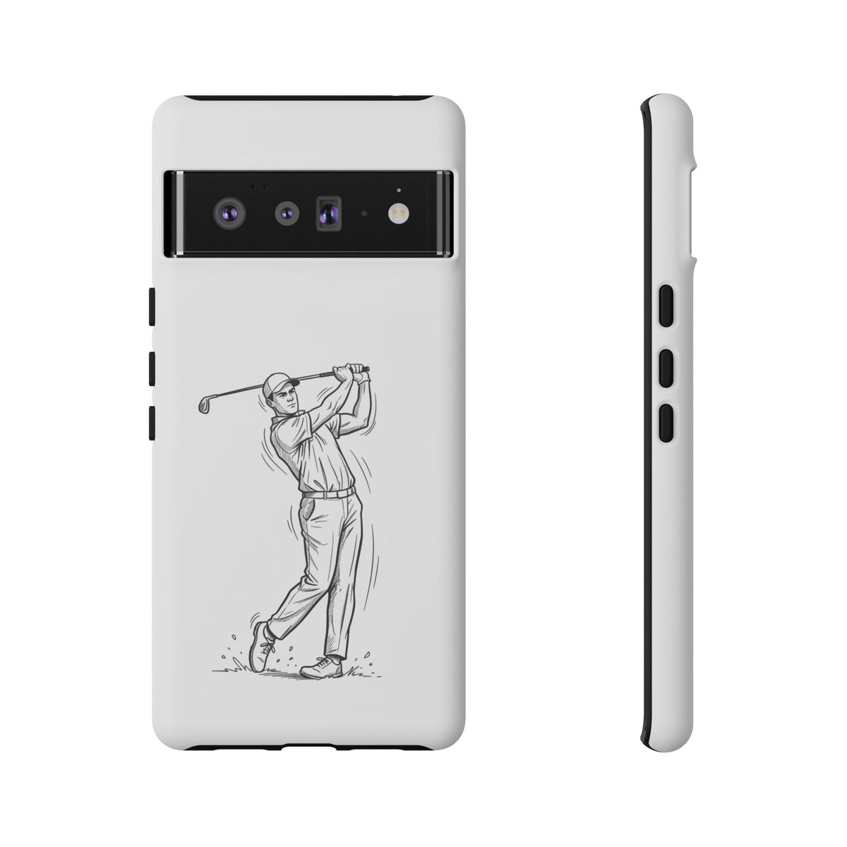 Phone Case, Golf Long Drive Design, Tough Case