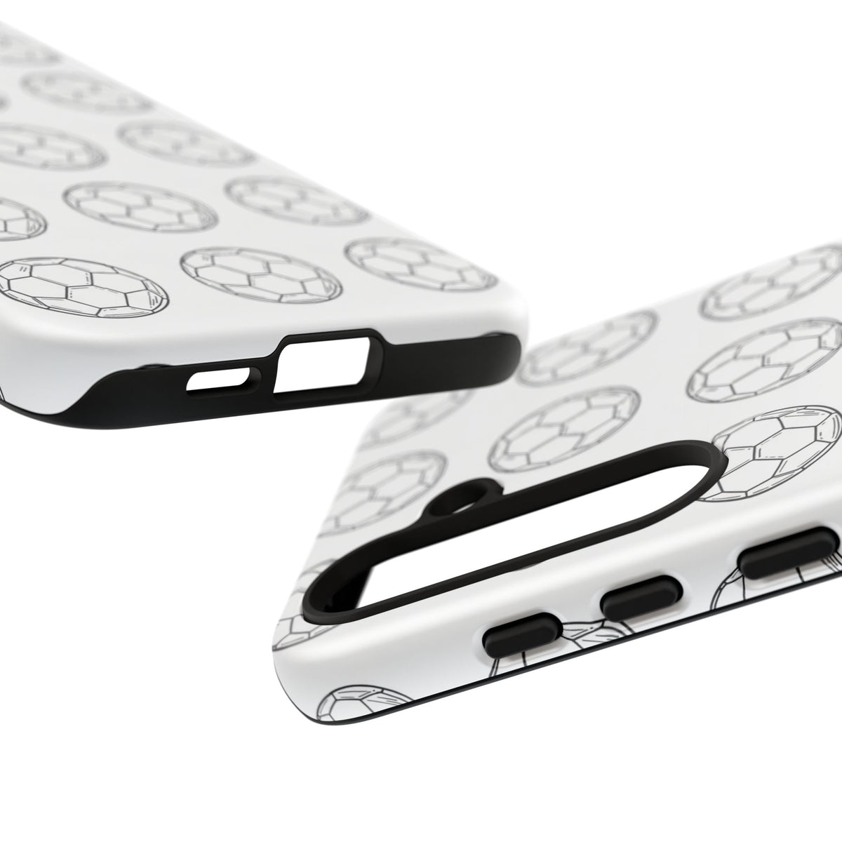 Phone Case, Football Minimalist Football Repeat Design, Tough Case