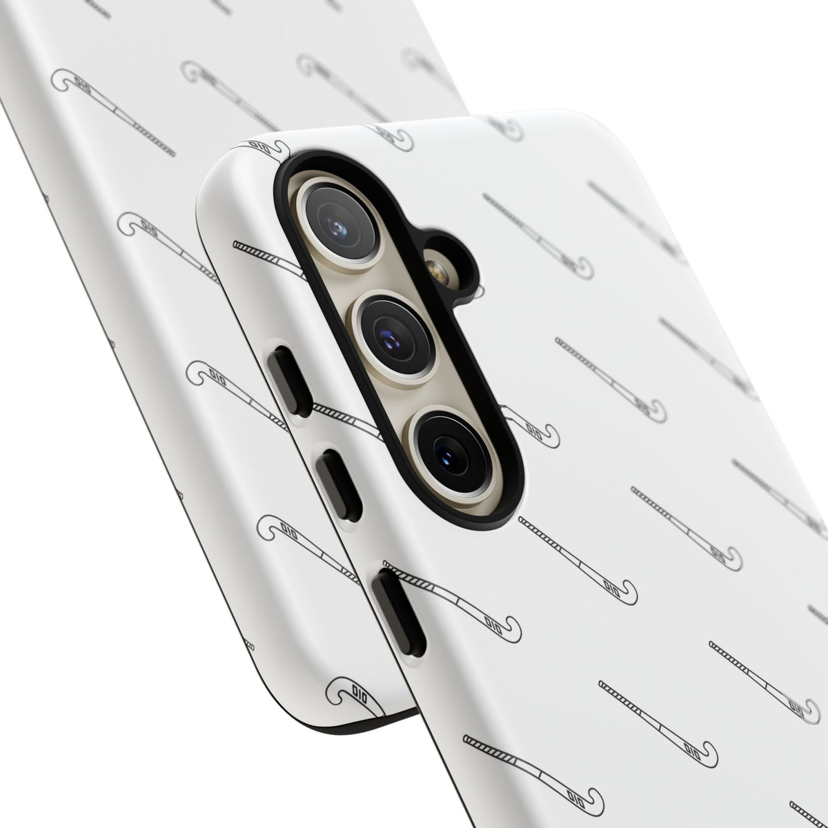 Phone Case, Hockey Stick Pattern, Tough Cases