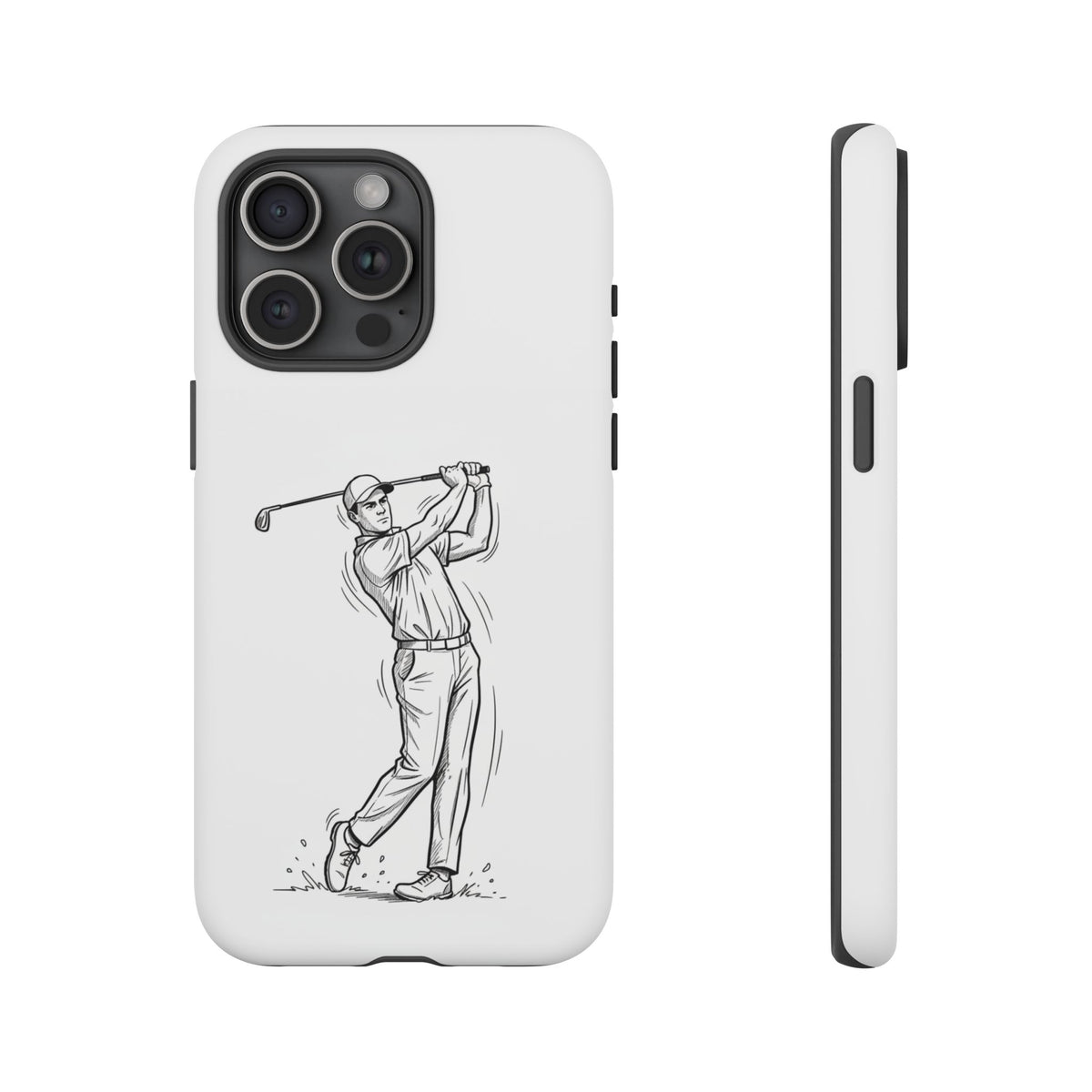 Phone Case, Golf Long Drive Design, Tough Case