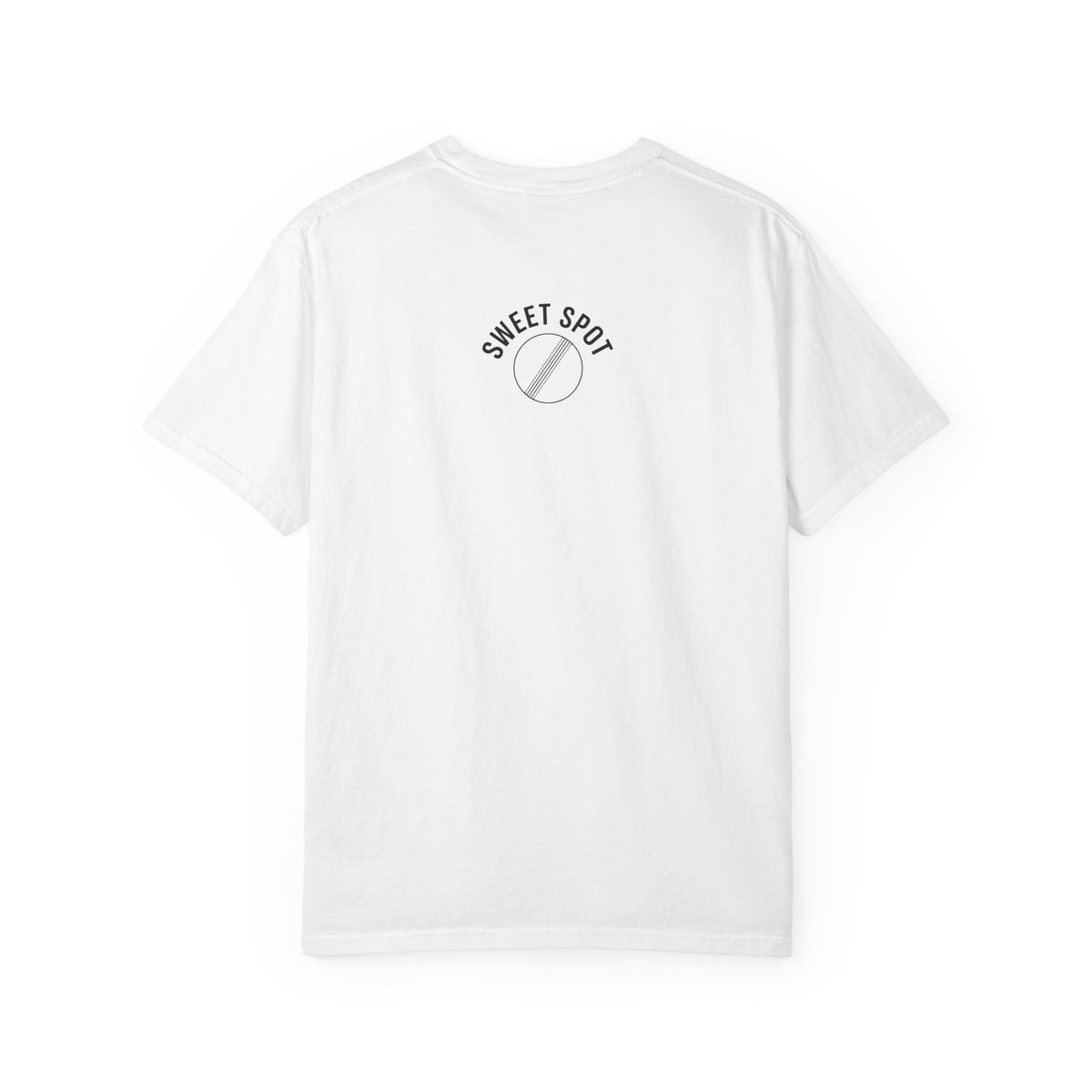 T Shirt, Cricket Batsman Minimalist Sketch Design (Large image), Cotton, Various Colours
