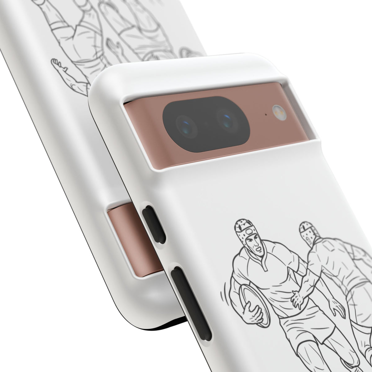 Personalised Phone Case, Rugby sidestep, Tough Case,  Custom Name