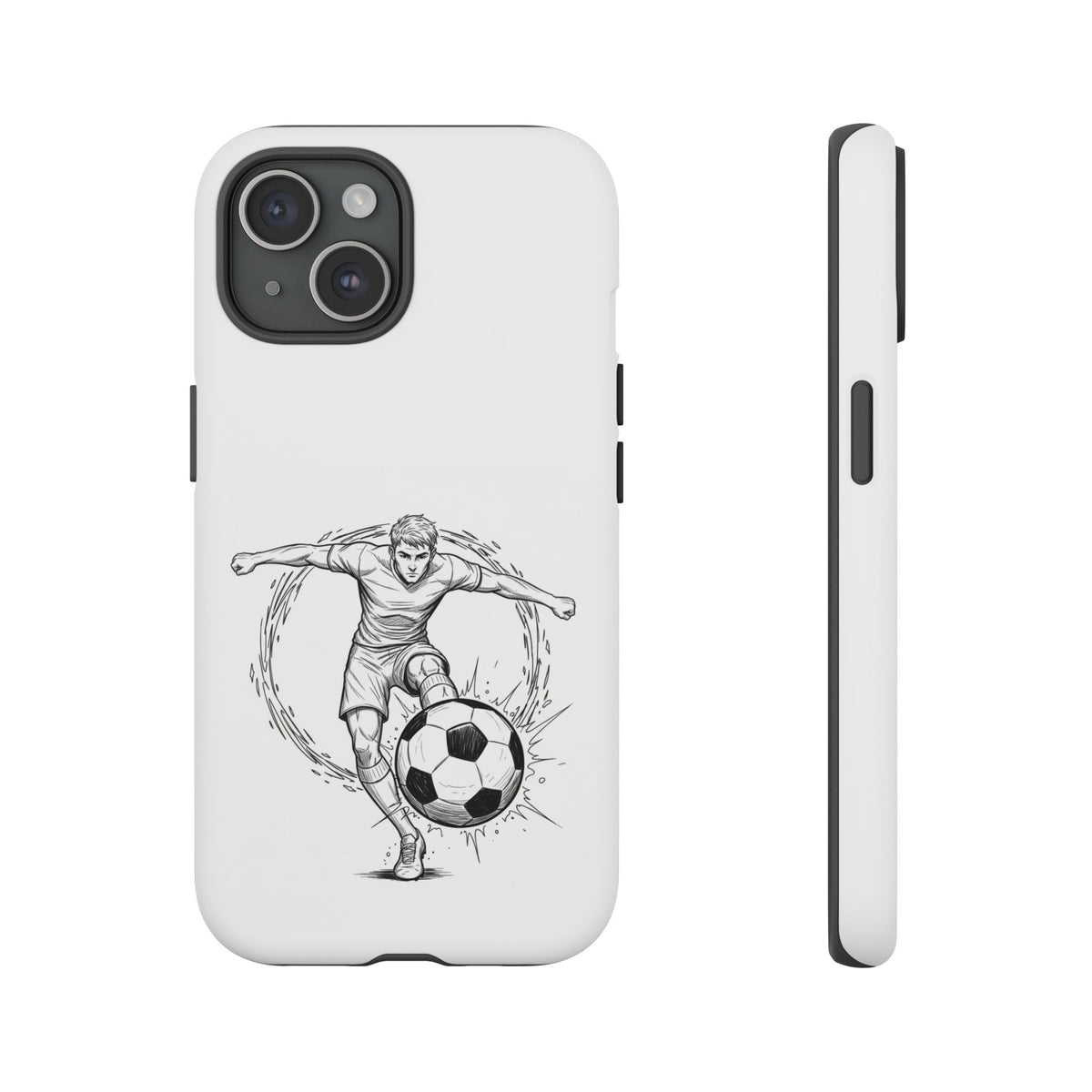 Football Striker Winners Mindset Case