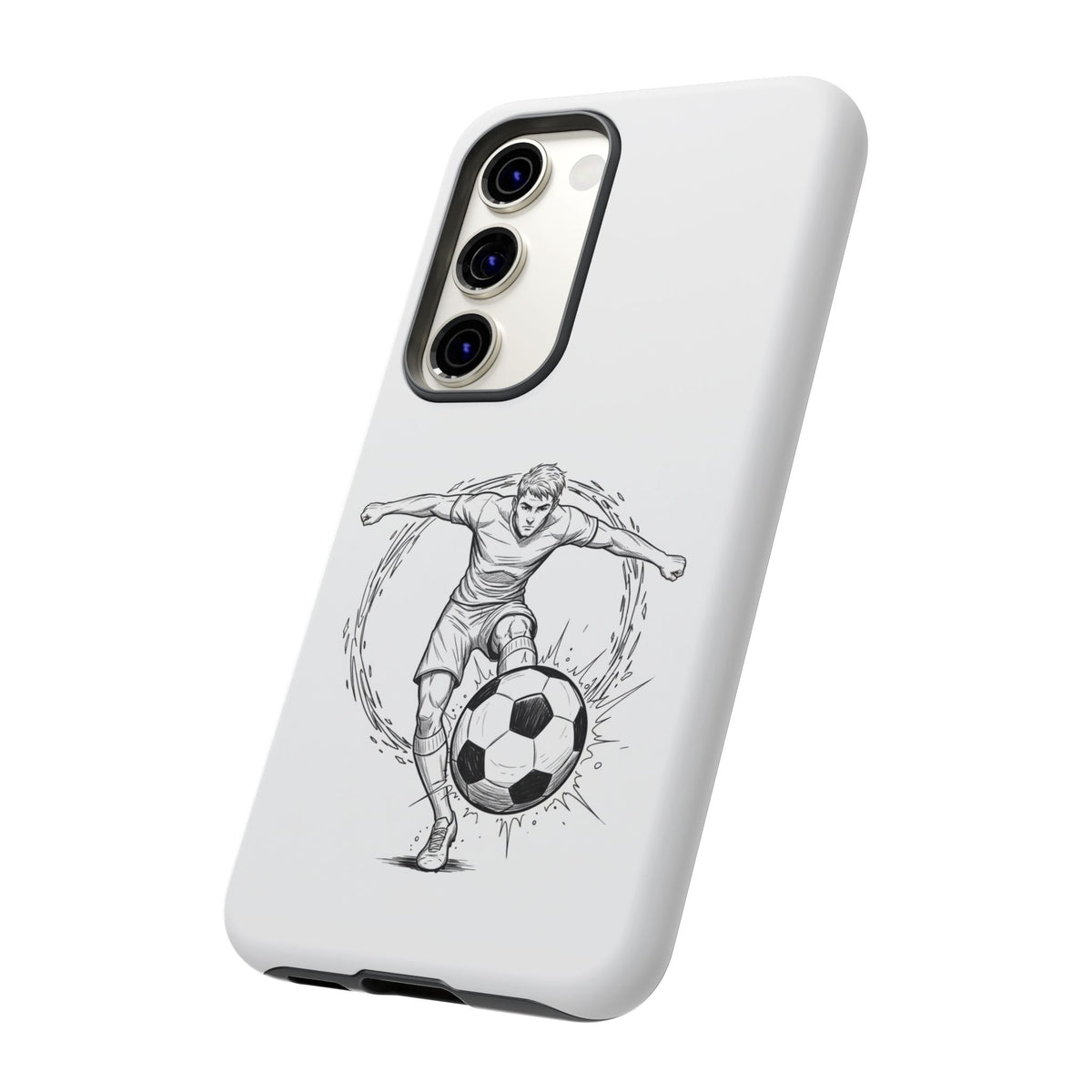Football Striker Winners Mindset Case