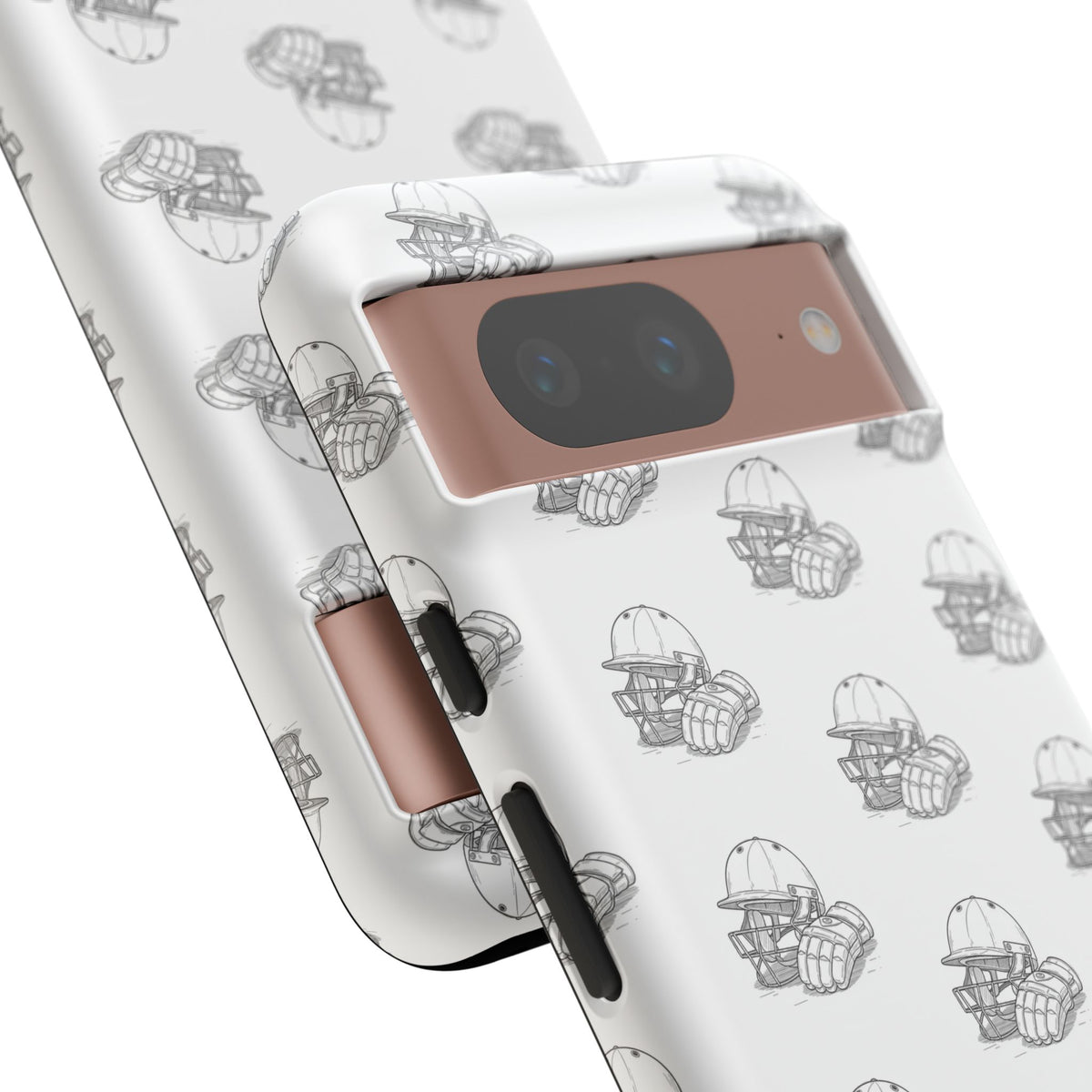 Phone Case Cricket Gear Repeat Pattern,Tough Case