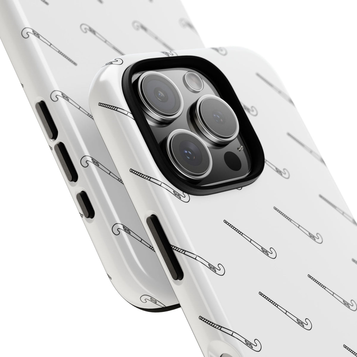 Phone Case, Hockey Stick Pattern, Tough Cases
