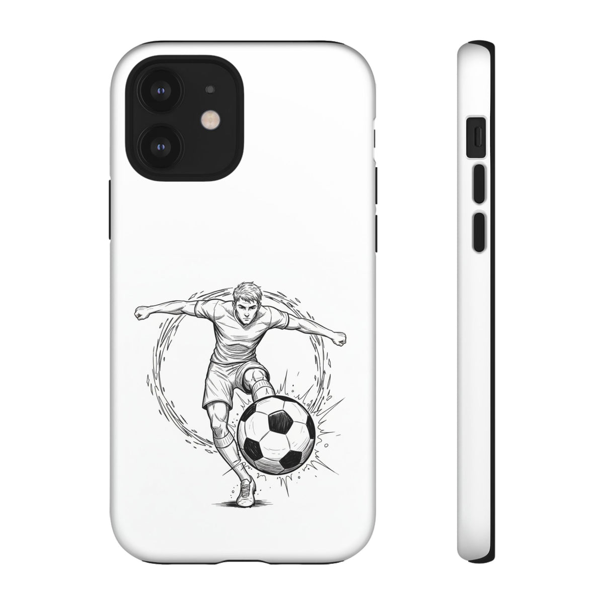 Football Striker Winners Mindset Case